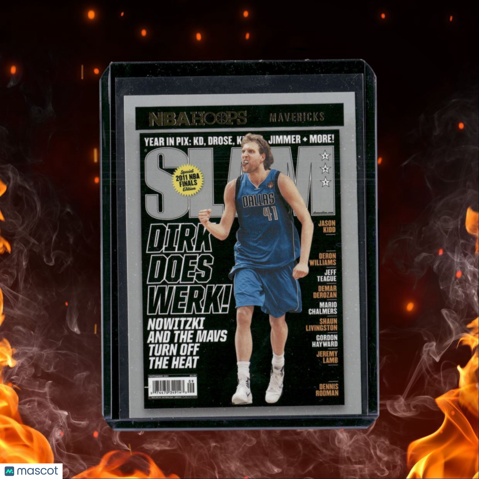 2020-21 Panini Hoops Dirk Nowitzki Slam #12