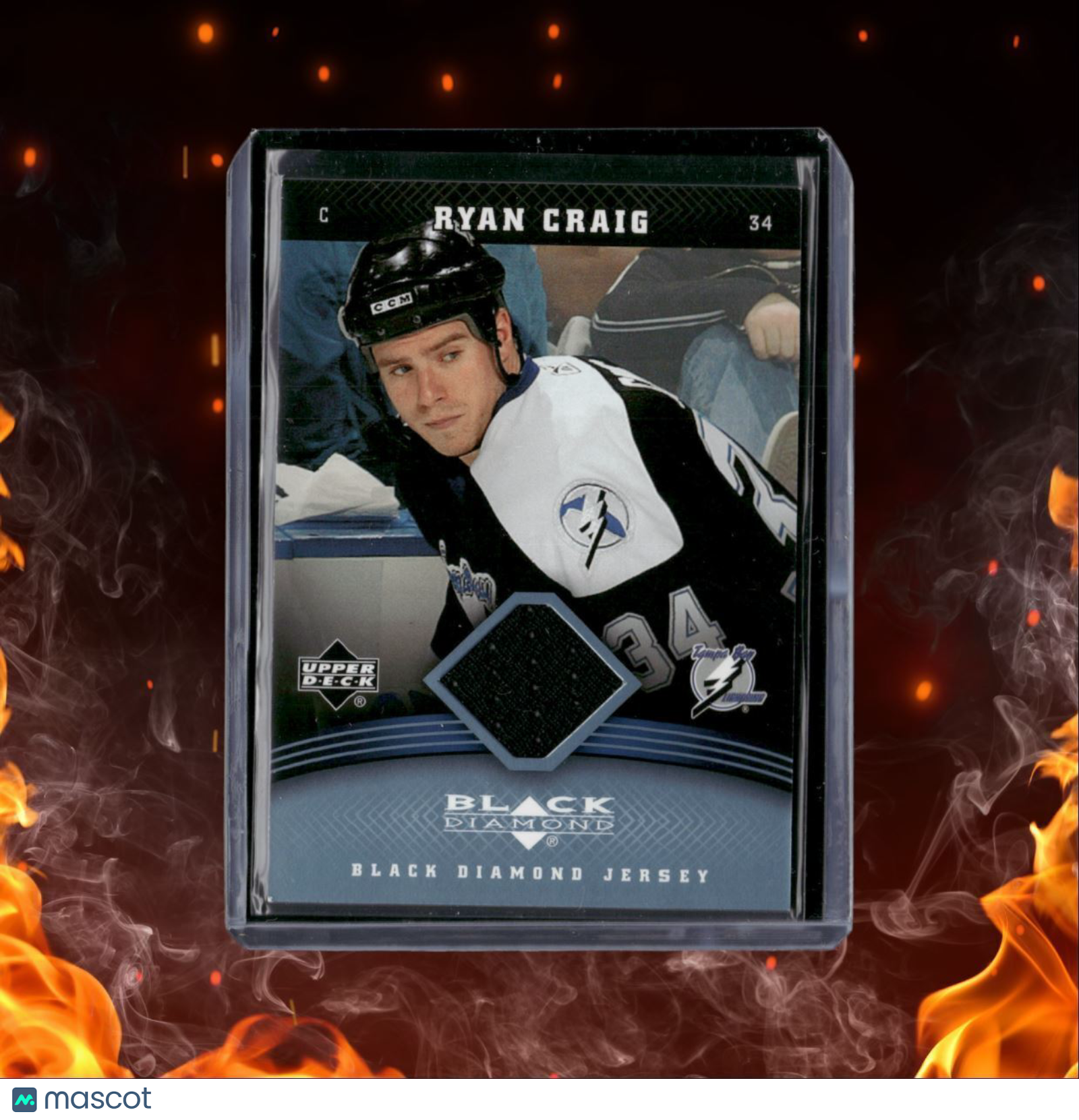2006-07 Upper Deck Black Diamond Ryan Craig Jersey #J-RC