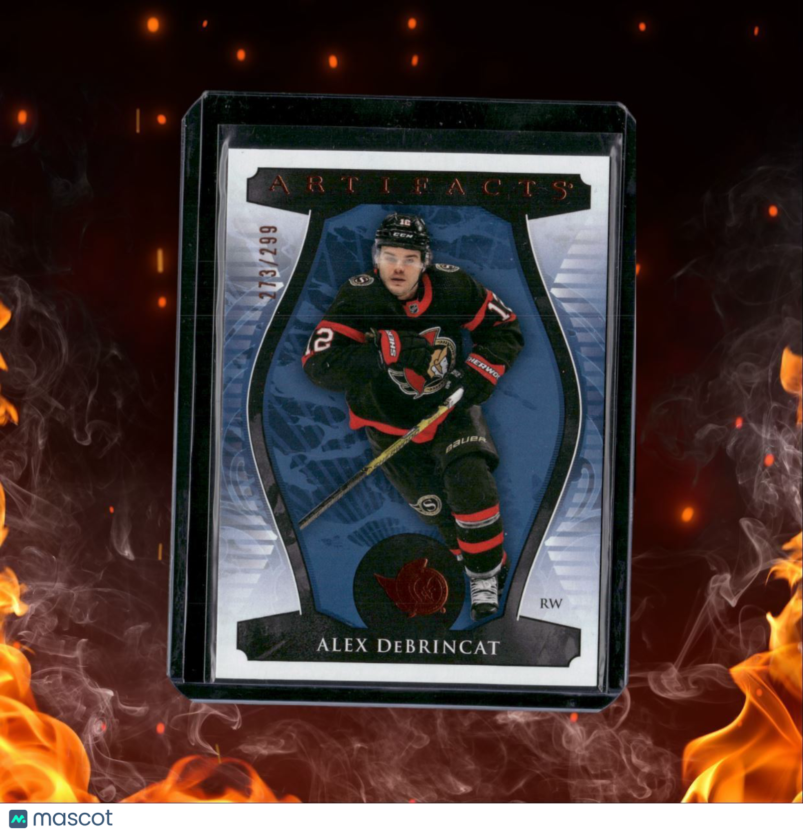 2023-24 Upper Deck Artifacts Alex DeBrincat Copper 273/299 #90