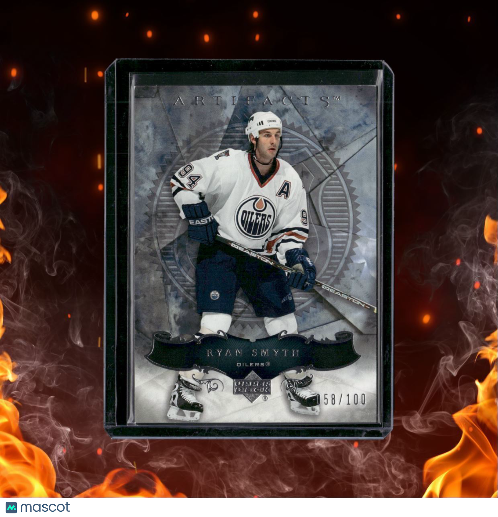 2006-07 Upper Deck Artifacts Ryan Smyth Silver 58/100 #62