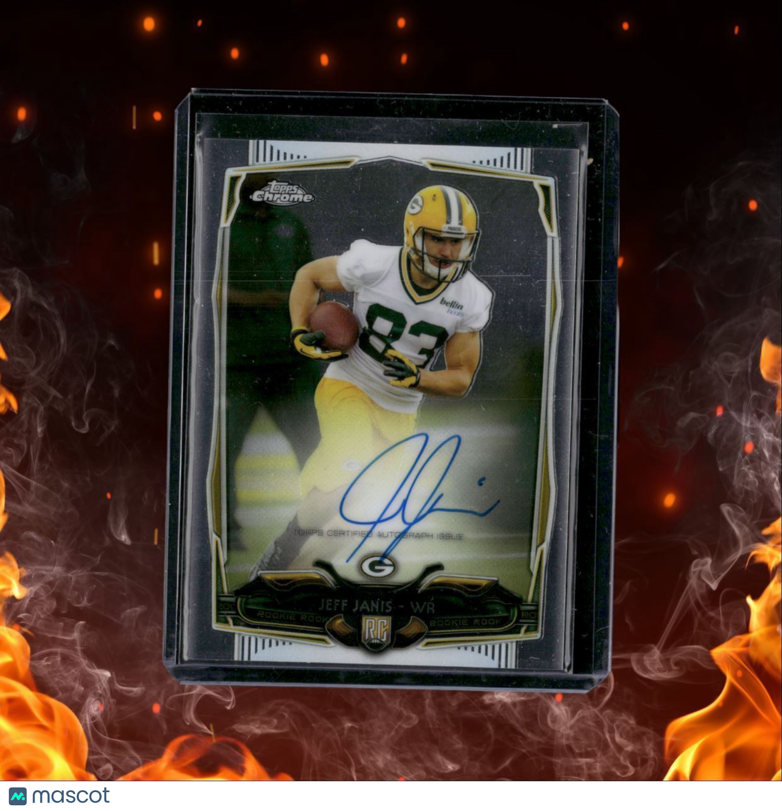 2014 Topps Chrome Jeff Janis Rookie Auto #192