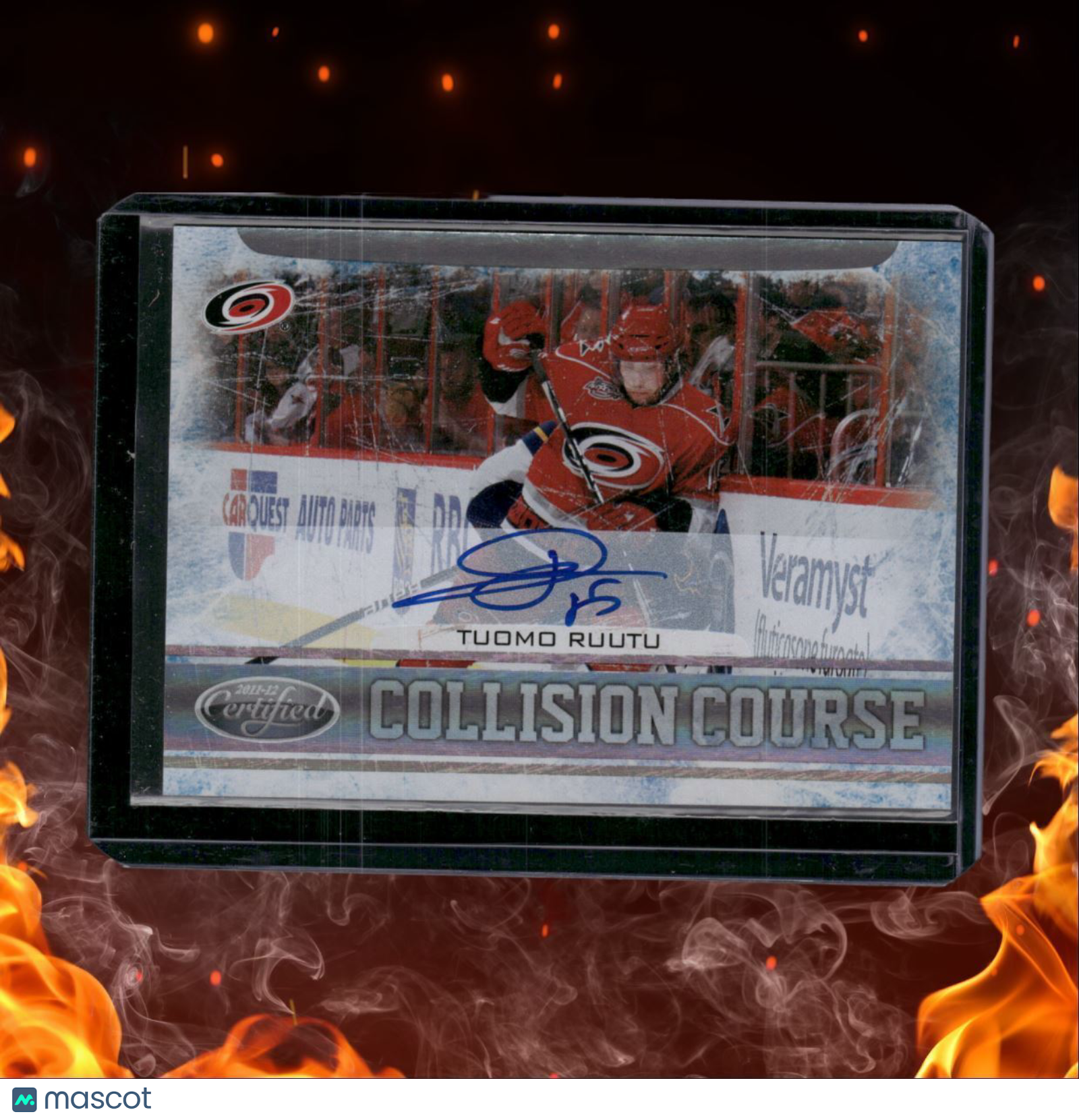 2011-12 Panini Certified Tuomo Ruutu Collision Course Auto 026/100 #1