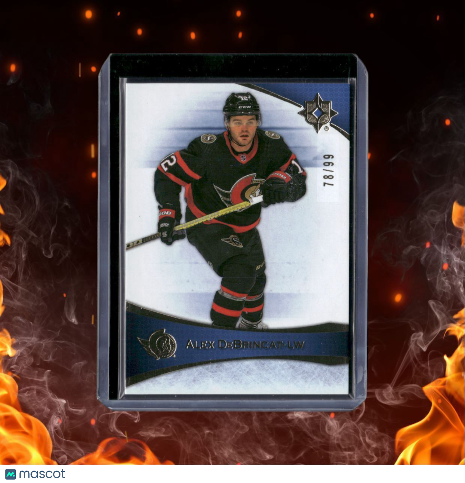 2022-23 Upper Deck Ultimate Alex DeBrincat Blue 78/99 #4