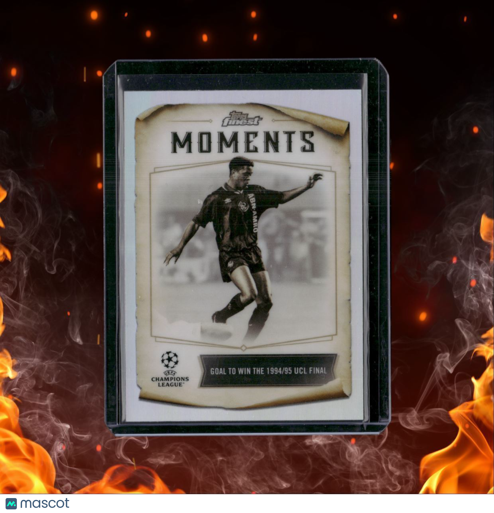 2022 Topps Finest Patrick Kluivert Moments #FM-3