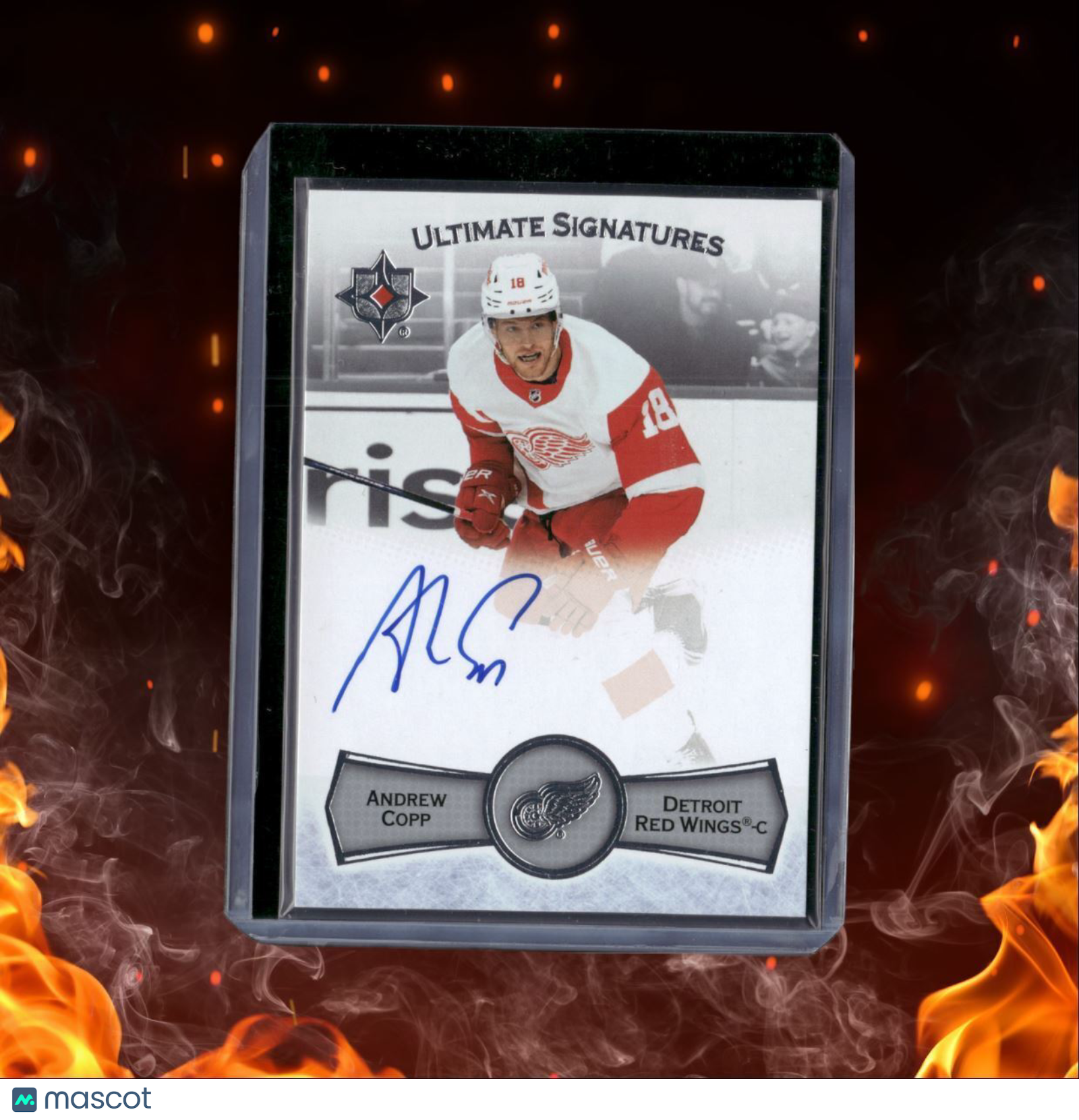 2022-23 Upper Deck Ultimate Andrew Copp Signatures Auto #US-AC