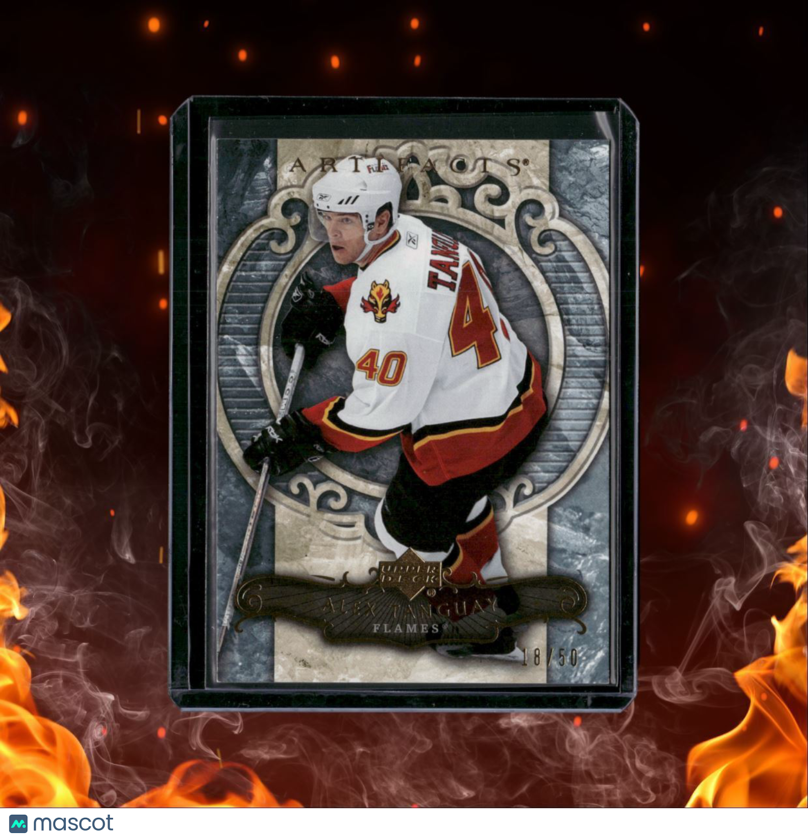 2007-08 Upper Deck Artifacts Alex Tanguay Gold 18/50 #79