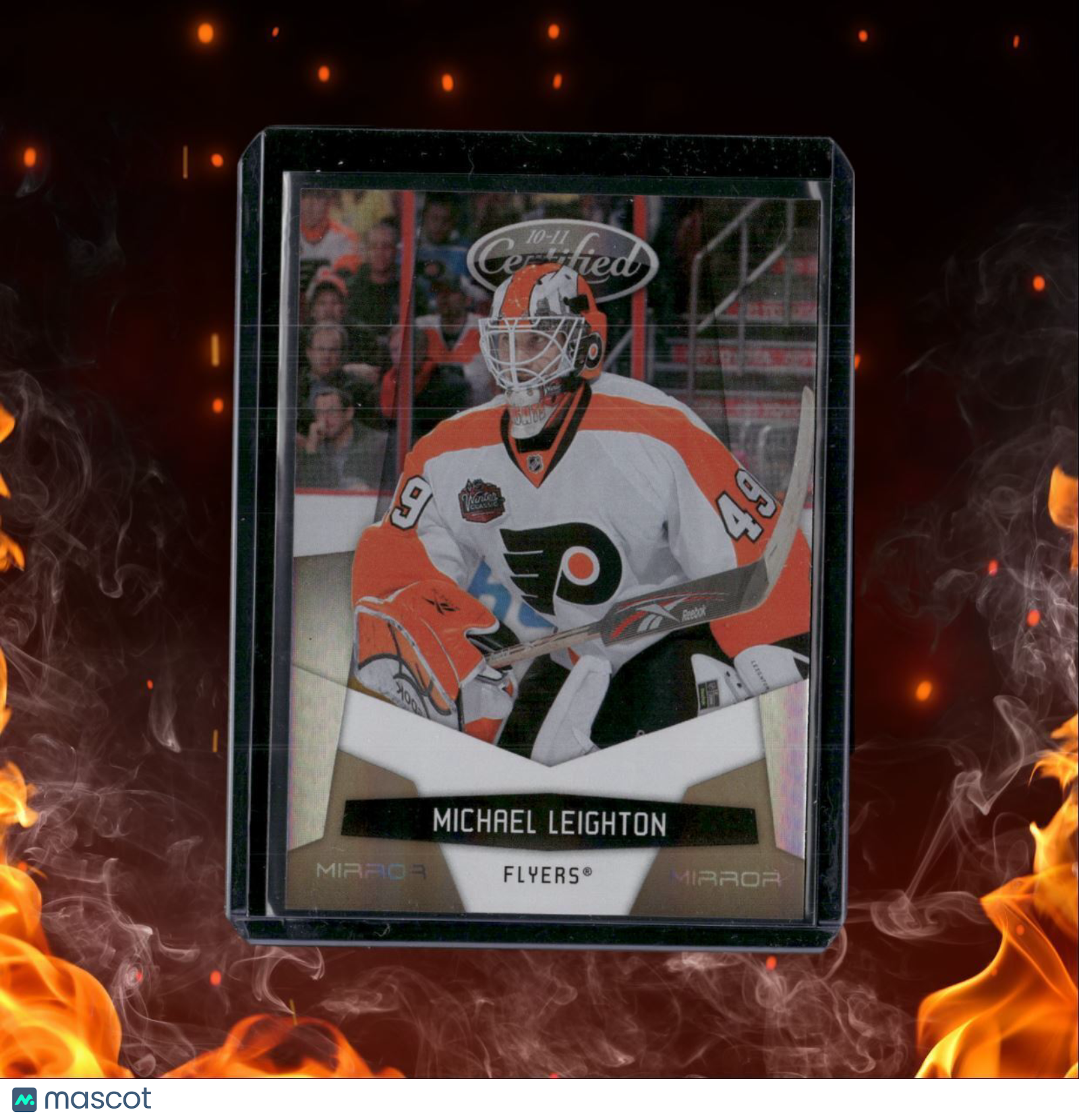 2010-11 Panini Certified Michael Leighton Mirror Gold 24/25 #110