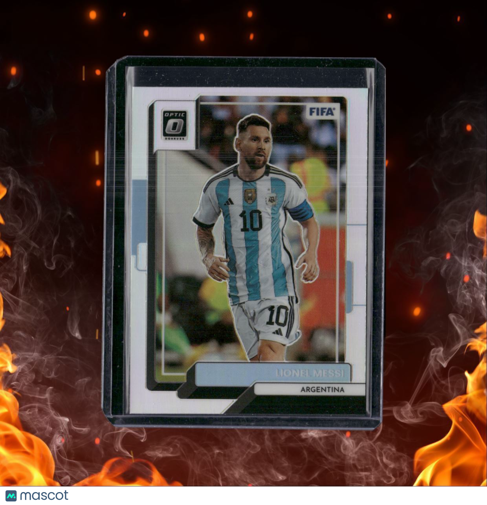 2022 Donruss Optic Lionel Messi Silver Prizm #10