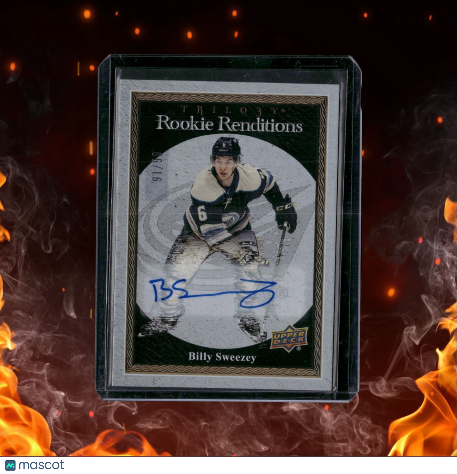 2023-24 Upper Deck Trilogy Billy Sweezey Renditions Silver 91/99 #RR-17