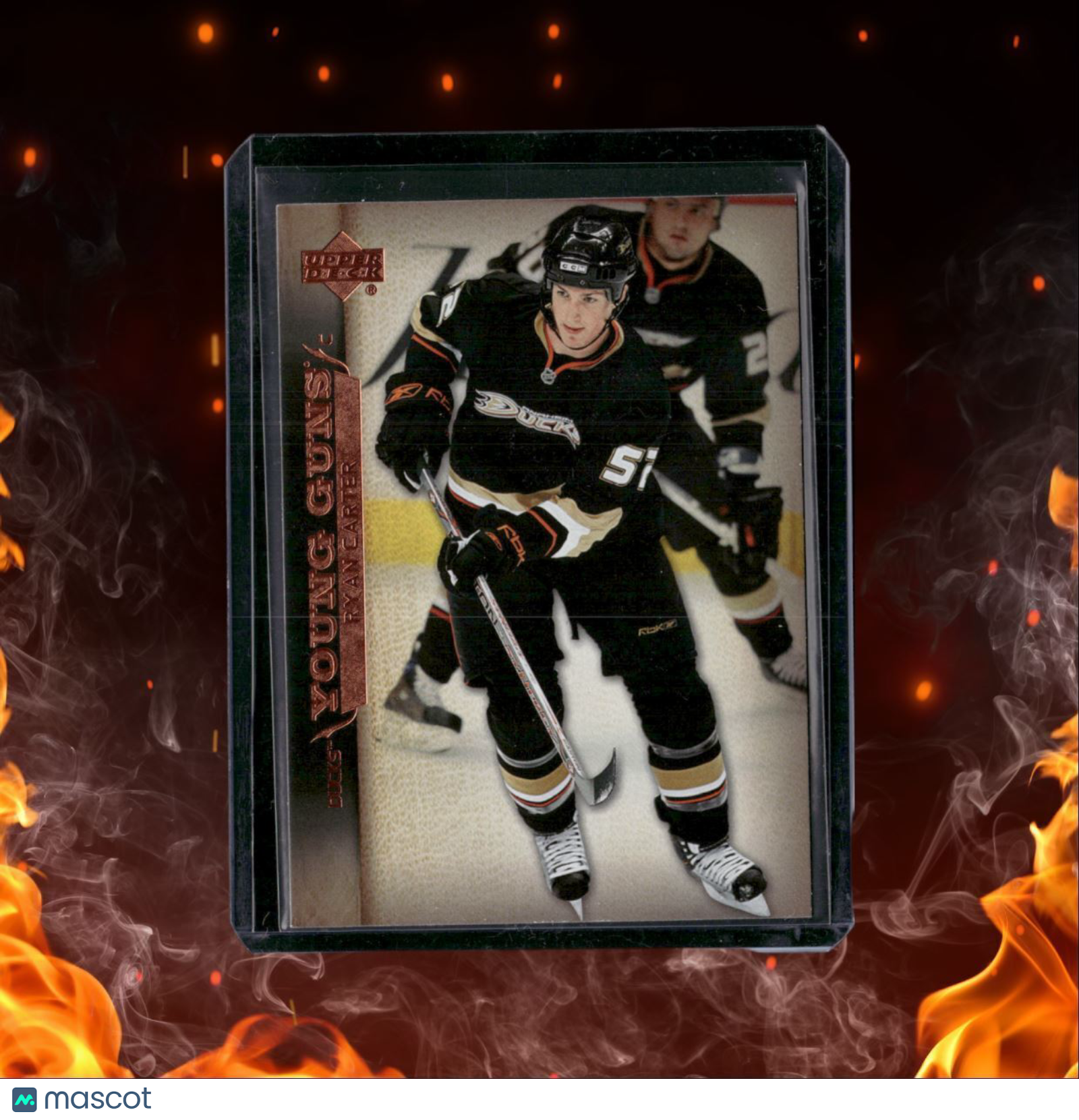2007-08 Upper Deck Ryan Carter Young Guns Rookie #203