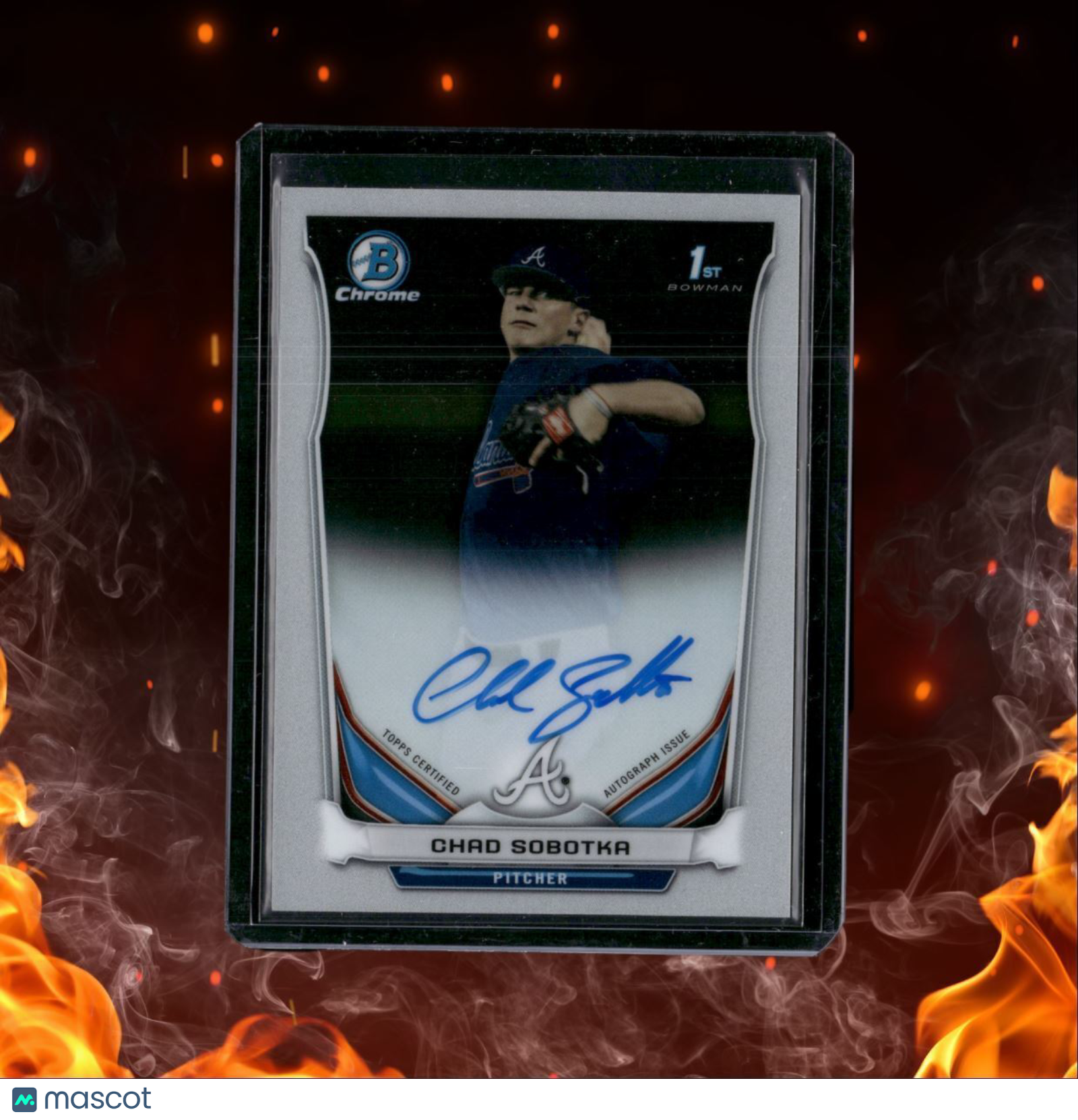 2014 Bowman Chrome Yangervis Solarte 1st Bowman Auto #BCA-CSO