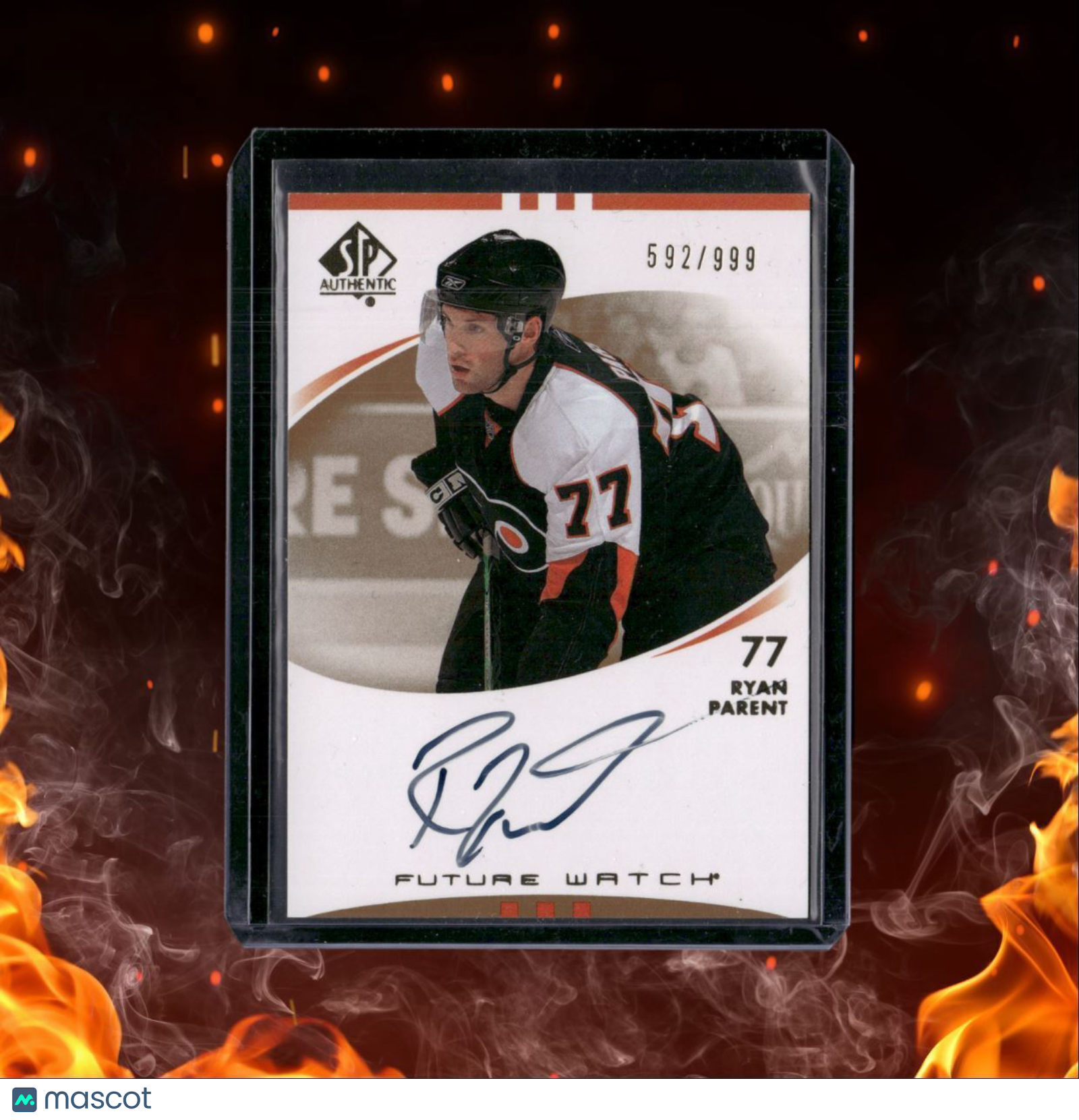 2007-08 SP Authentic Ryan Parent Future Watch Rookie Auto 592/999 #236