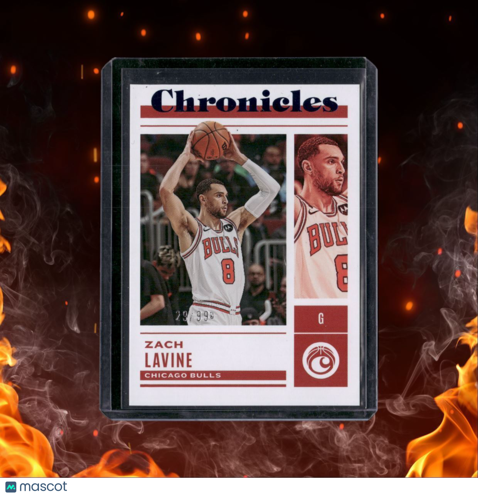 2022-23 Panini Chronicles Zach LaVine Blue 29/99 #5