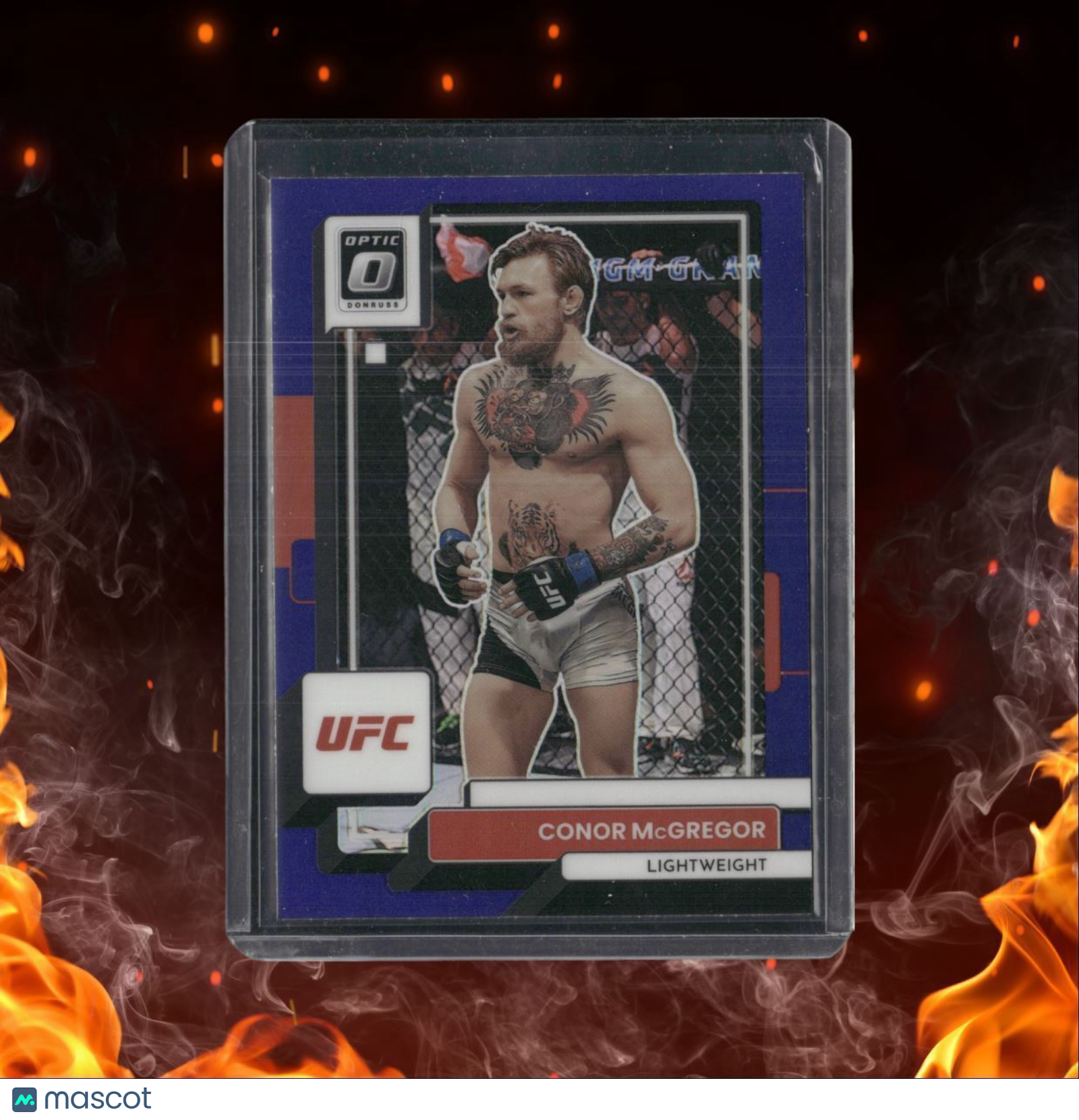 2023 Panini Donruss Optic Connor Mcgregor Purple Prizm #86