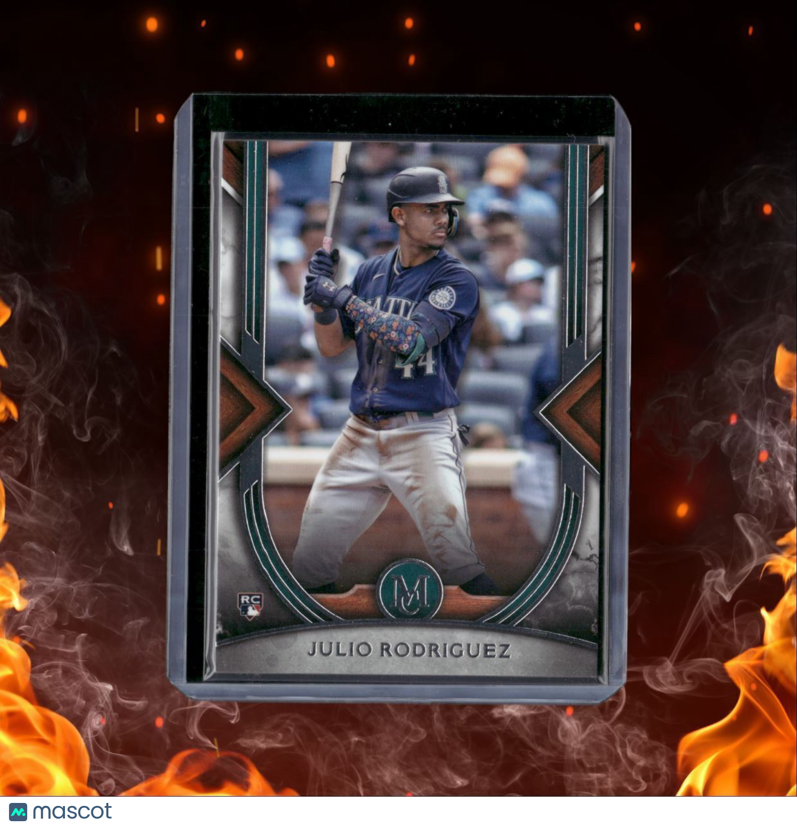 2022 Topps Museum Collection Julio Rodriguez Rookie #65