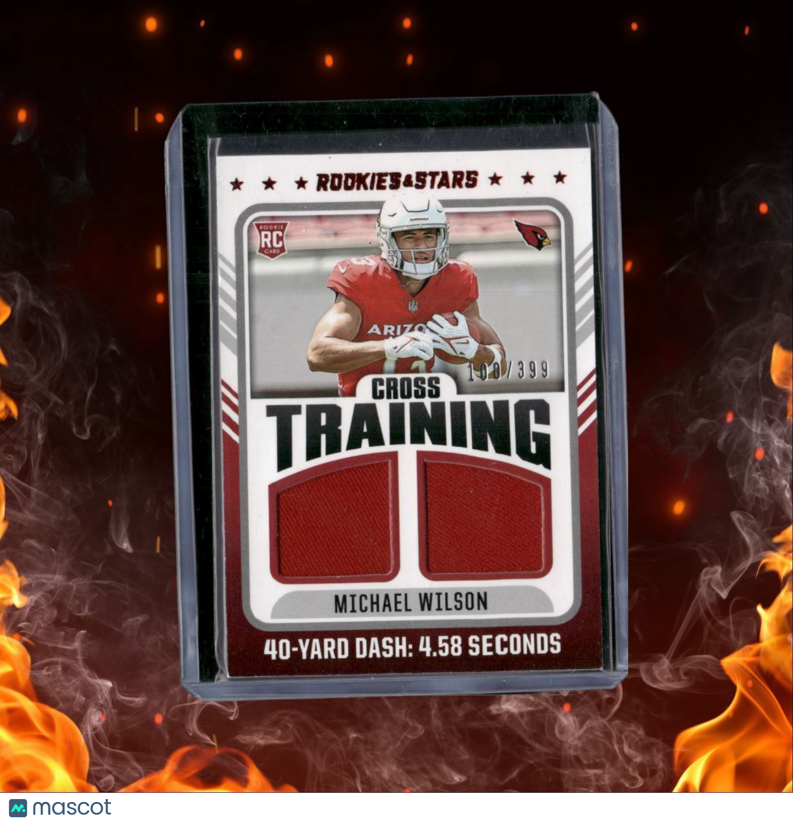 2023 Panini Rookies & Stars Michael Wilson Cross Training Rookie 100/399 #CT-MW