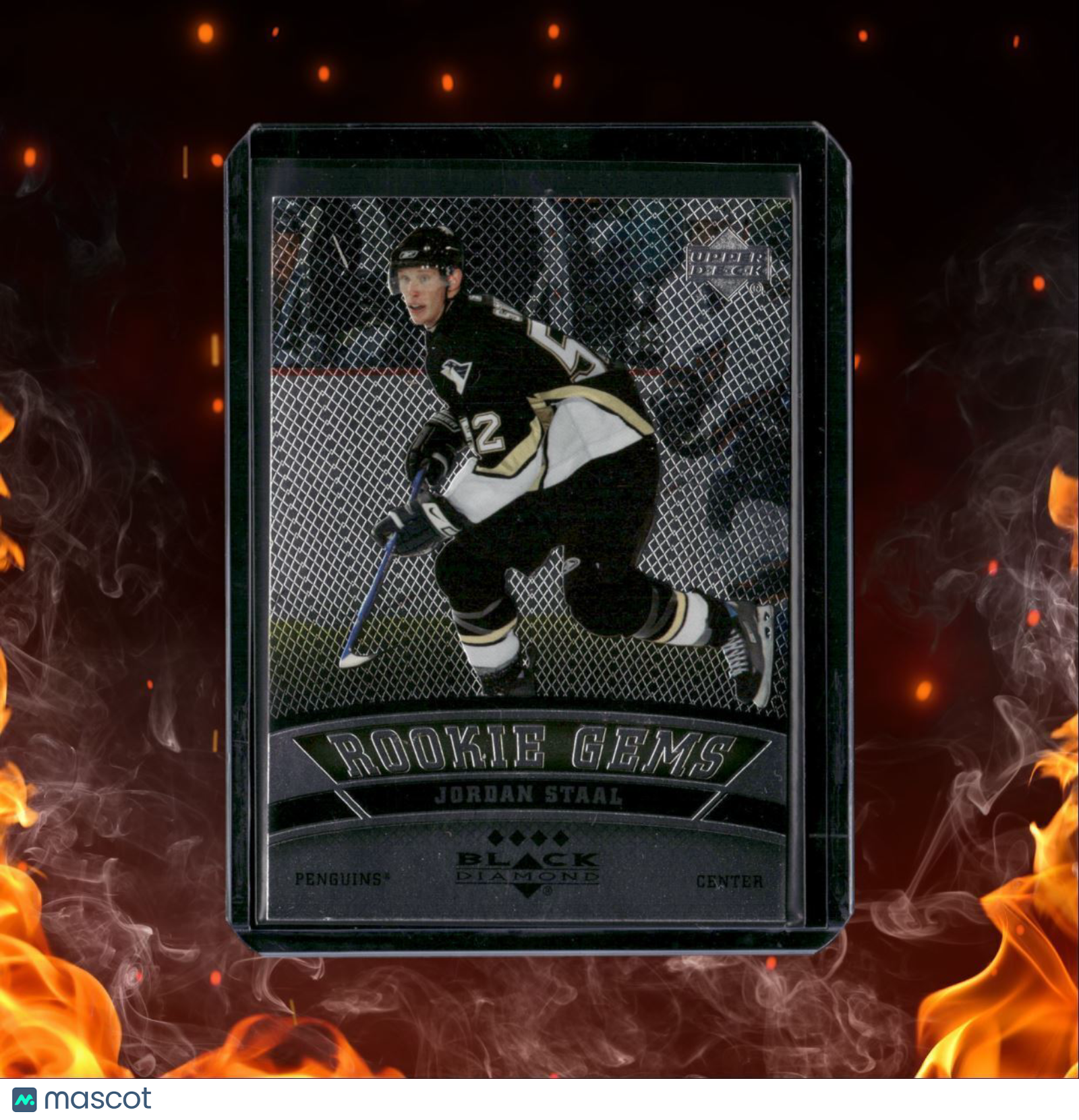 2006-07 Upper Deck Black Diamond Jordan Staal Gems Rookie #205