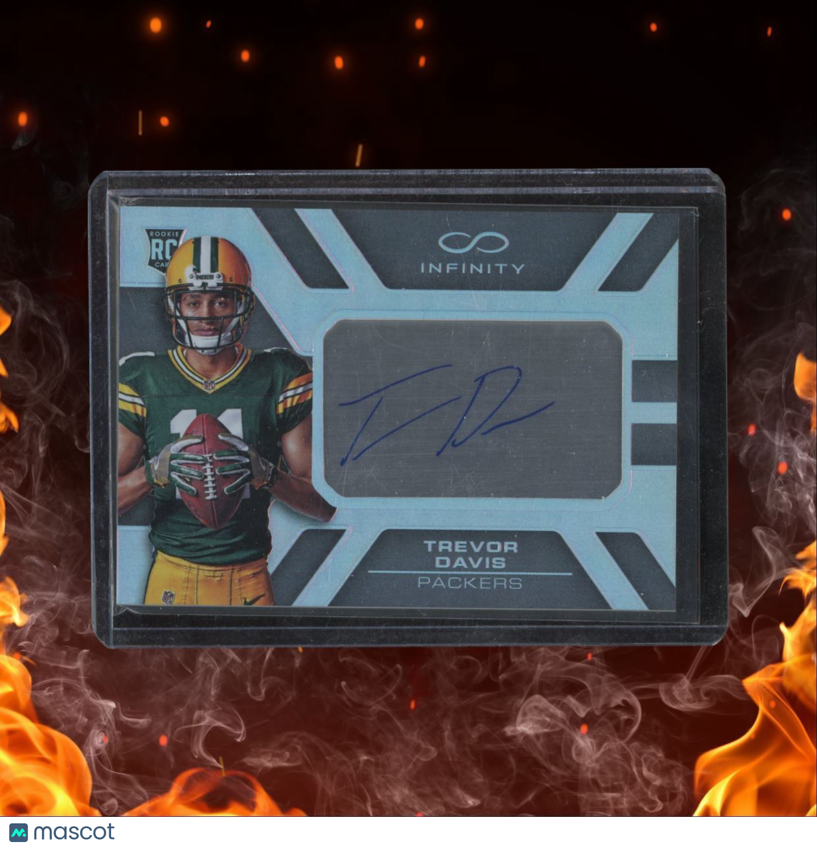 2016 Panini Infinity Trevor Davis Plate Rookie Auto 261/288 #217