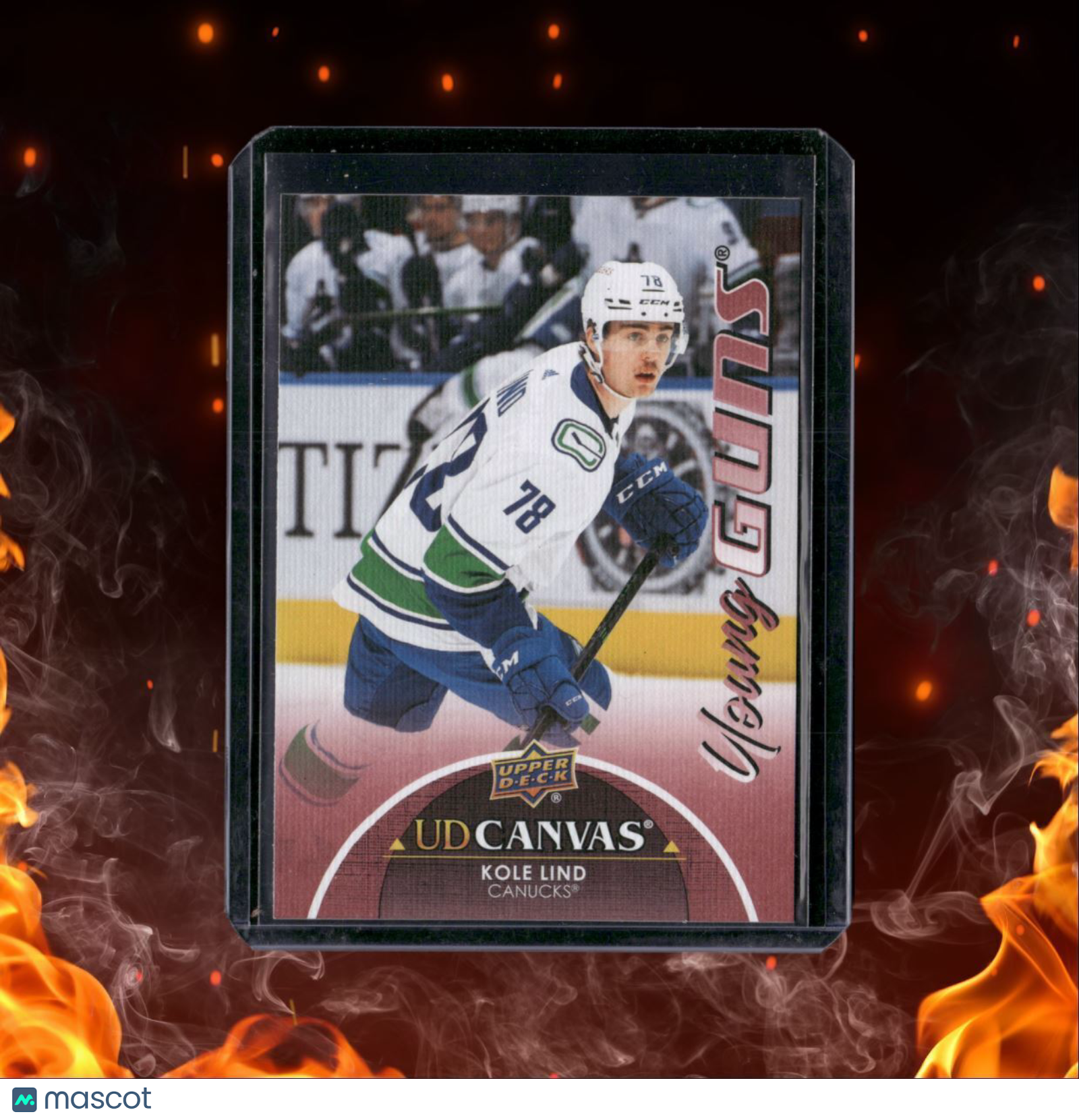 2021-22 Upper Deck Kole Lind UD Canvas Young Guns #C111