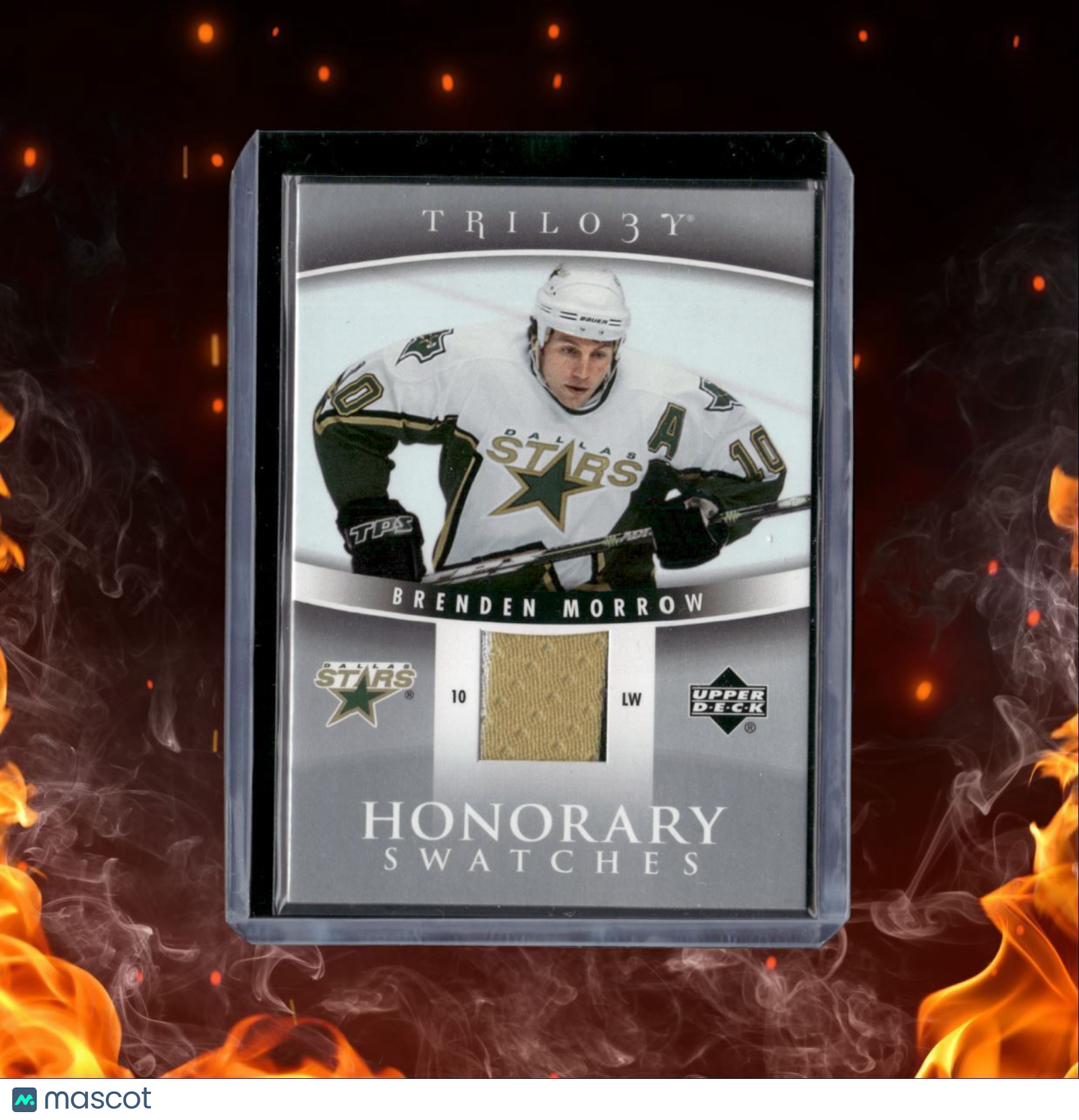 2006-07 Upper Deck Trilogy Brendan Morrow Honorary Swatches #HS-BM