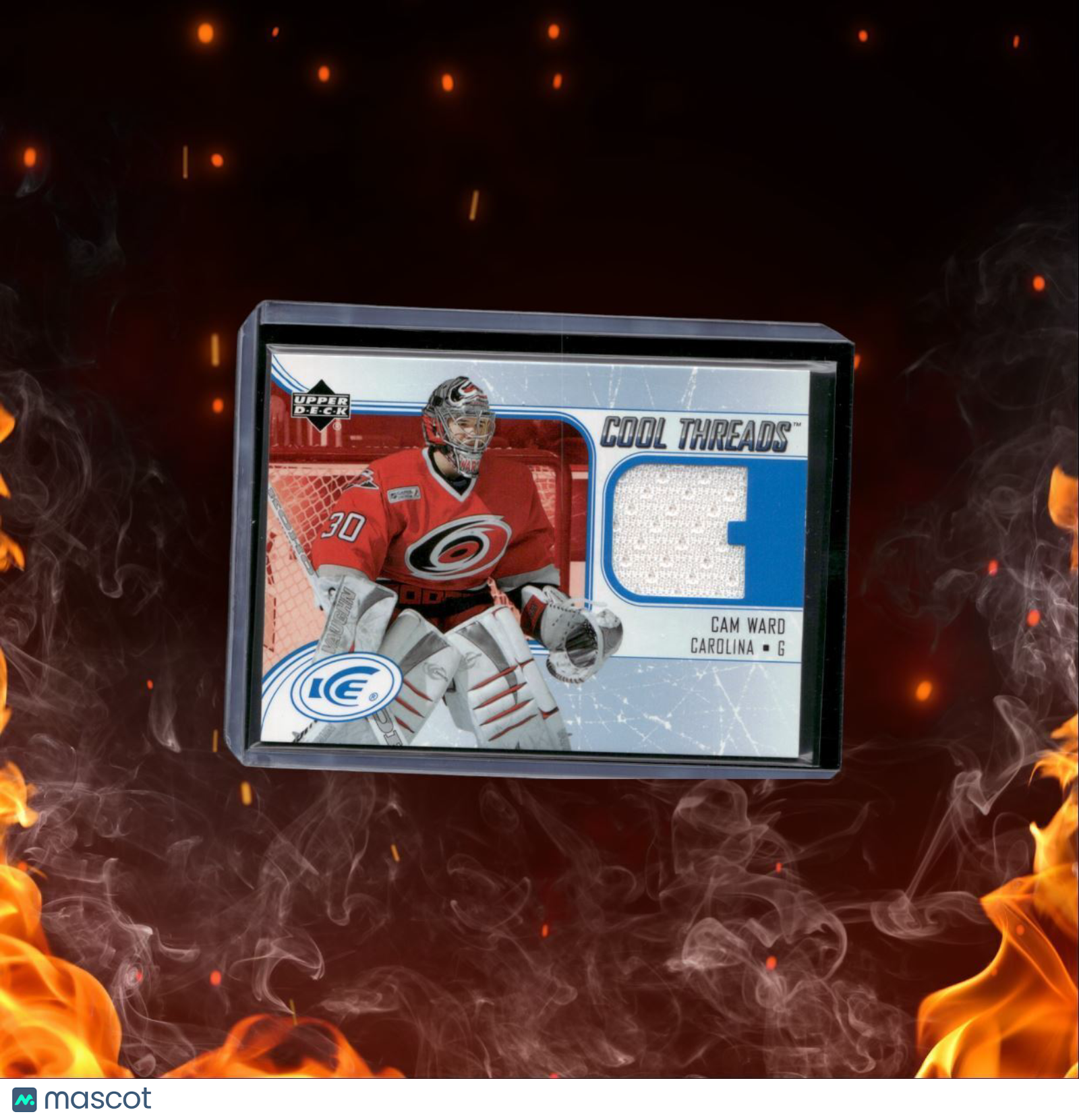 2007-08 Upper Deck Ice Cam Barker Cool Threads Jersey #30