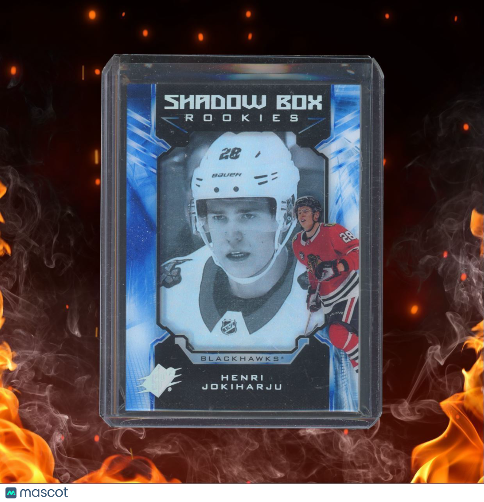 2018-19 Upper Deck SPx Henri Jokiharju Shadow Box Rookie #38