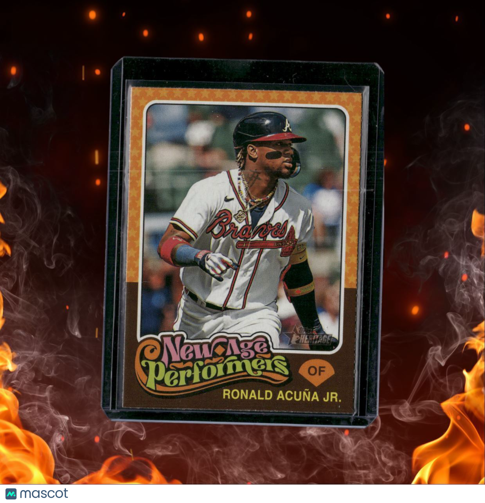 2024 Topps Heritage Ronald Acuna Jr. New Age Performers #NAP-10