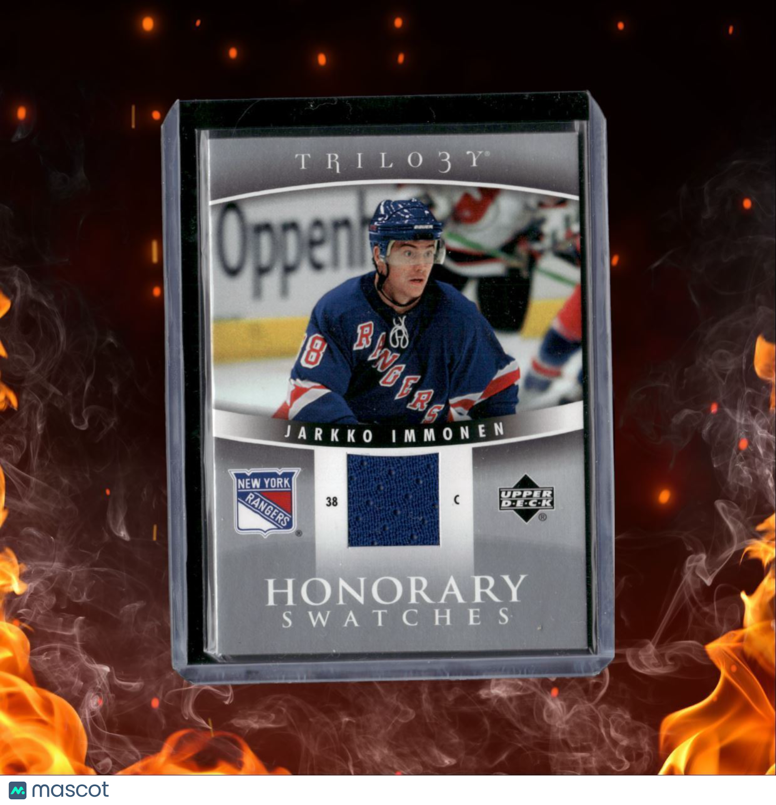 2006-07 Upper Deck Trilogy Jarkko Immonen Honorary Swatches #HS-IM