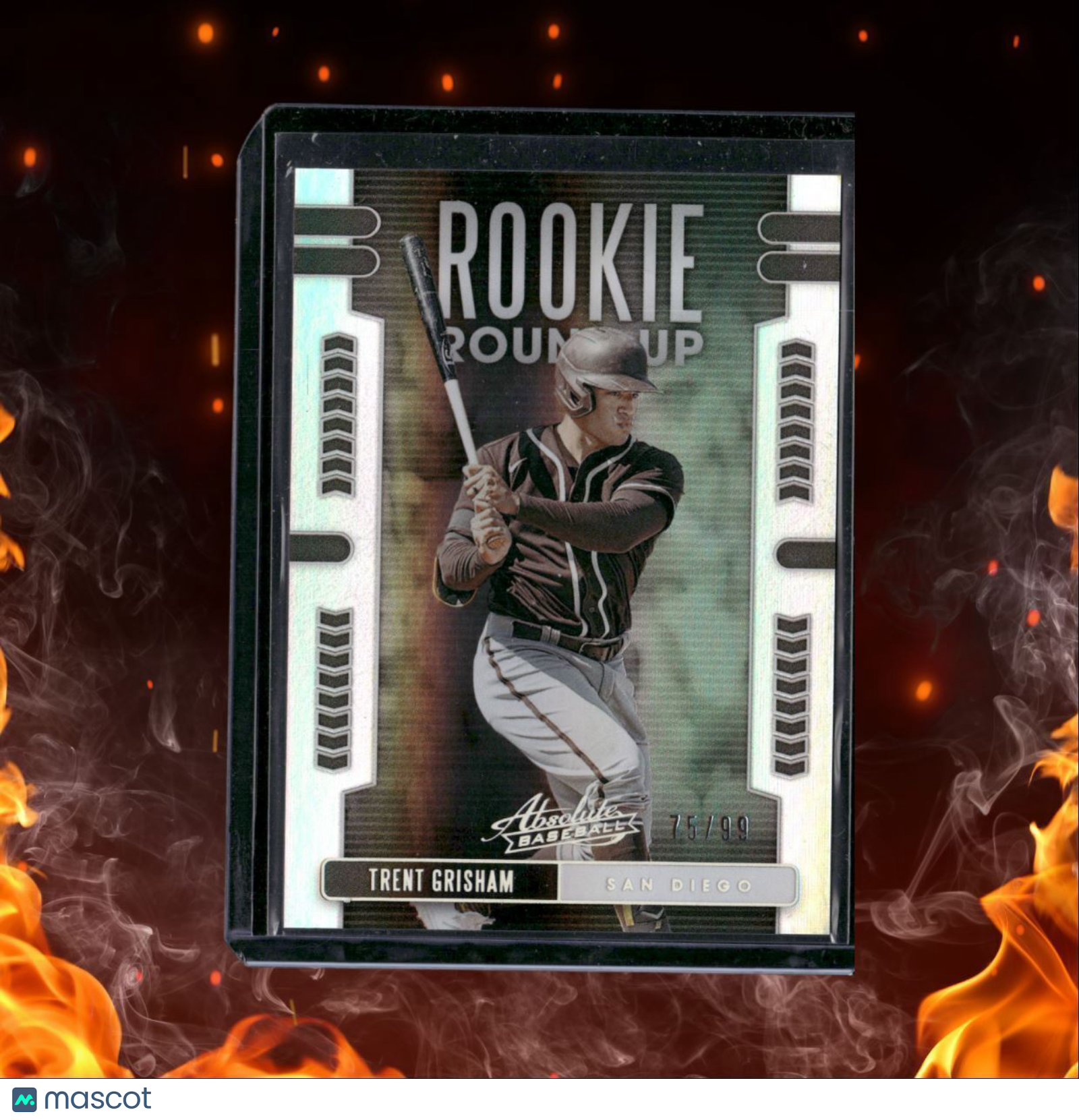 2020 Panini Absolute Trent Grisham Silver Rookie 75/99 #RR10