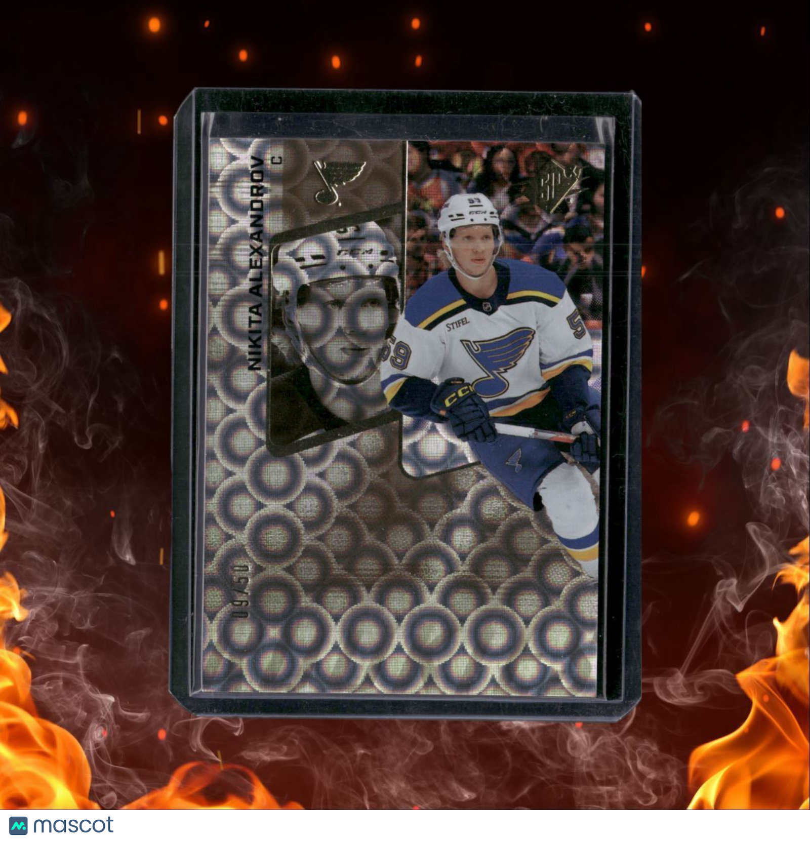 2022-23 Upper Deck SPx Nikita Alexandrov Grand Finale Rookie 09/50 #200