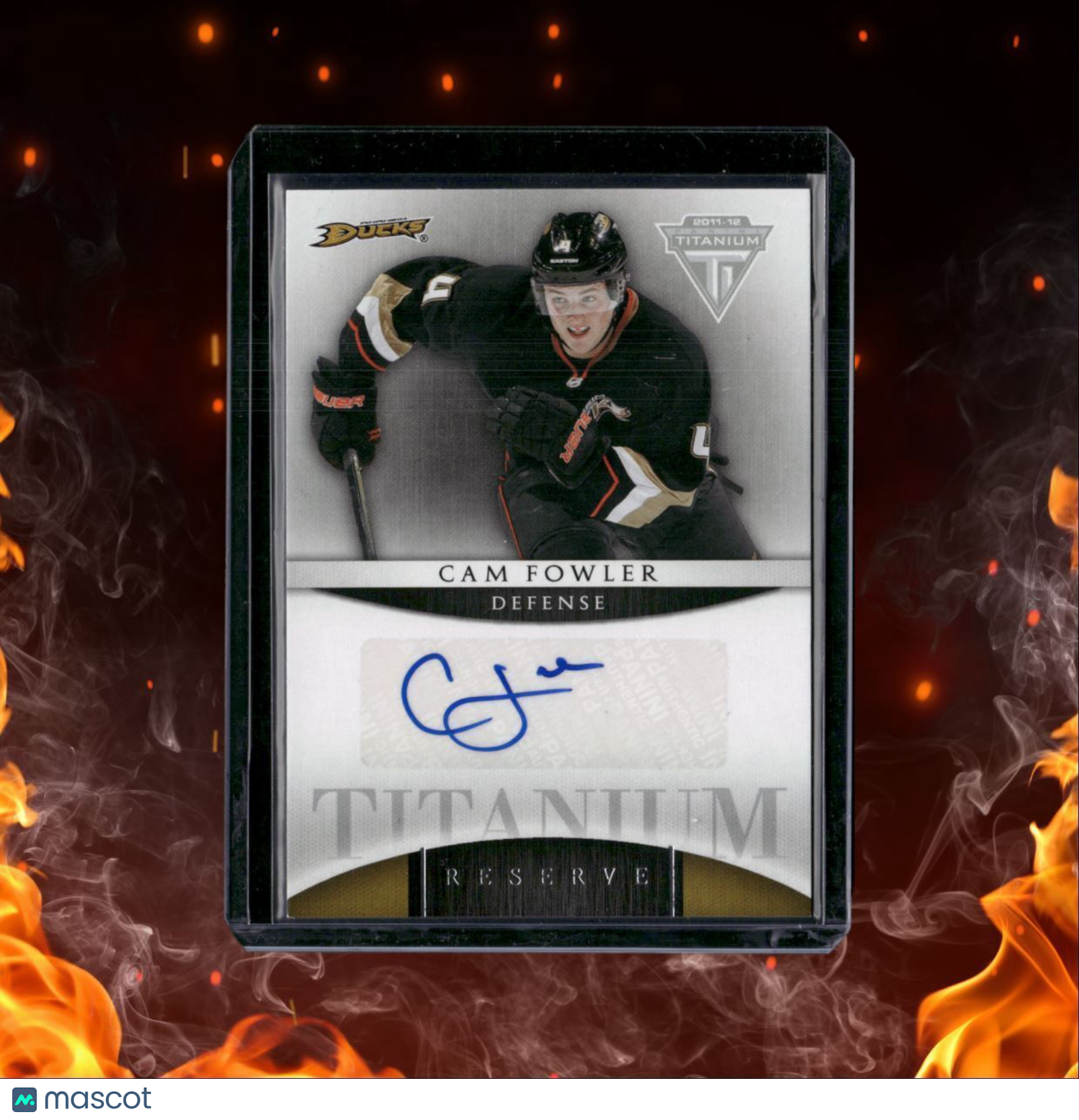 2011-12 Panini Titanium Cam Fowler Reserve Auto #10