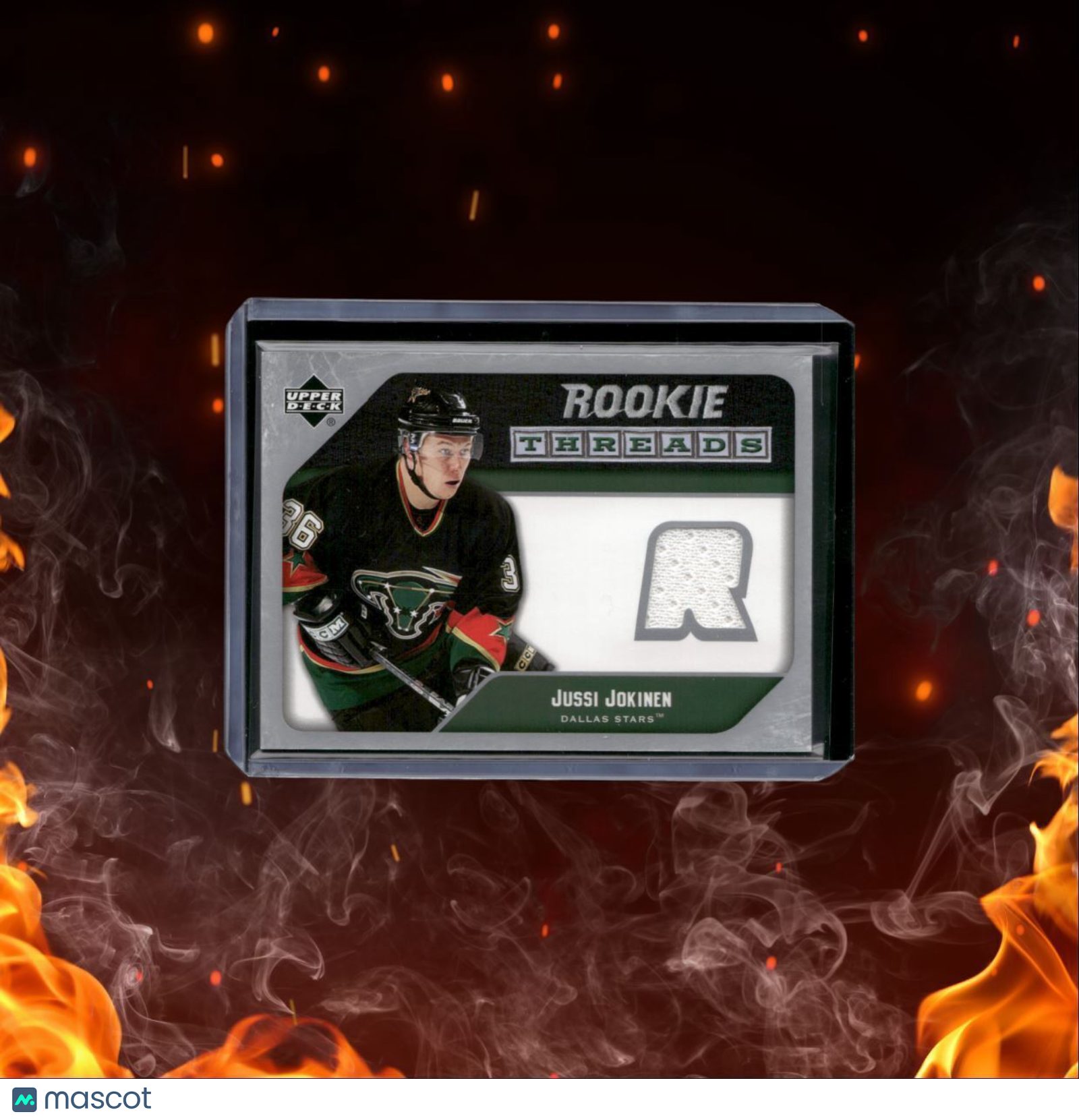 2005-06 Upper Deck Jussi Jokinen Threads Jersey Rookie #RT-JJ