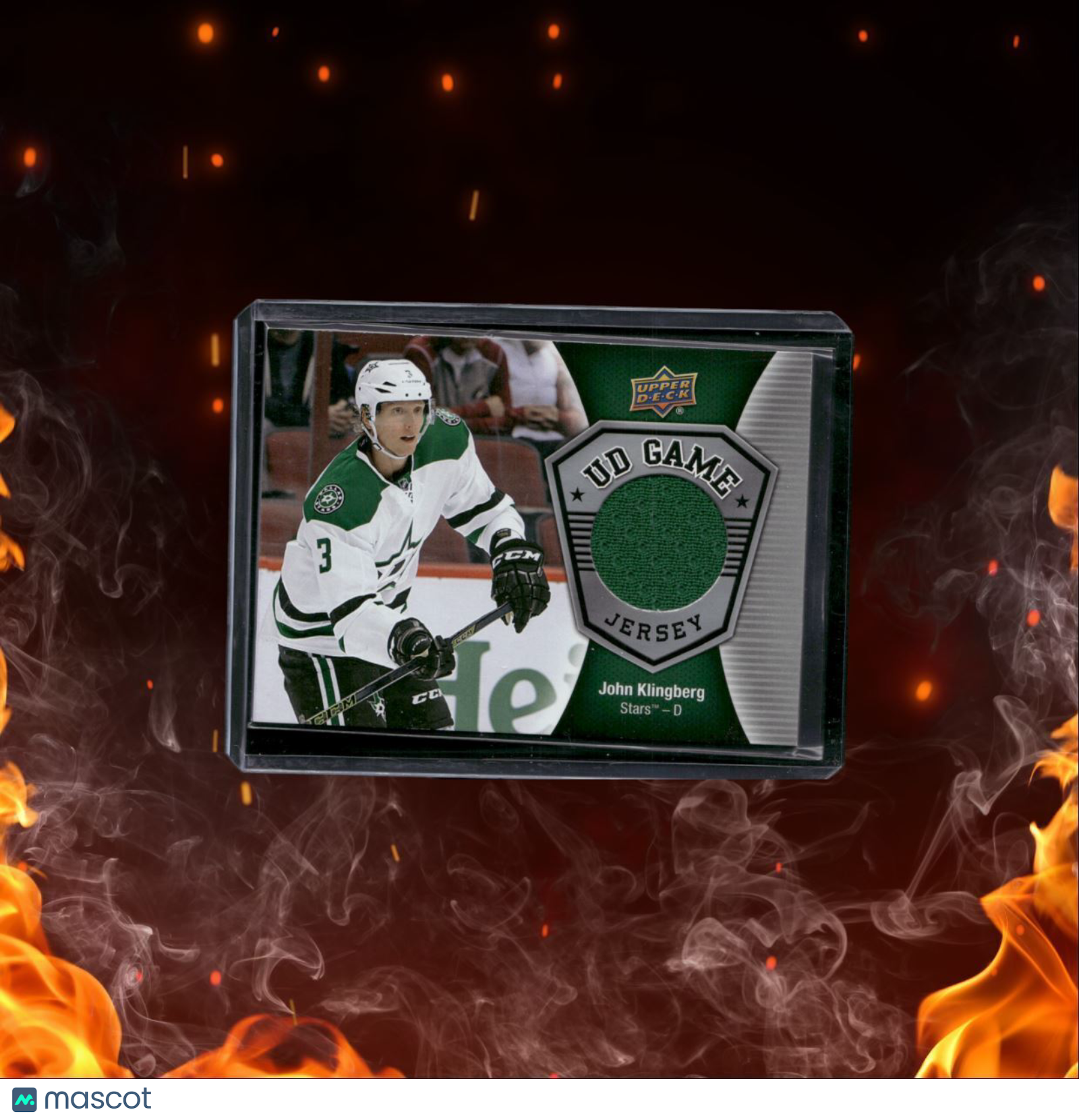 2016-17 Upper Deck John Klingberg UD Game Jersey #GJ-KL
