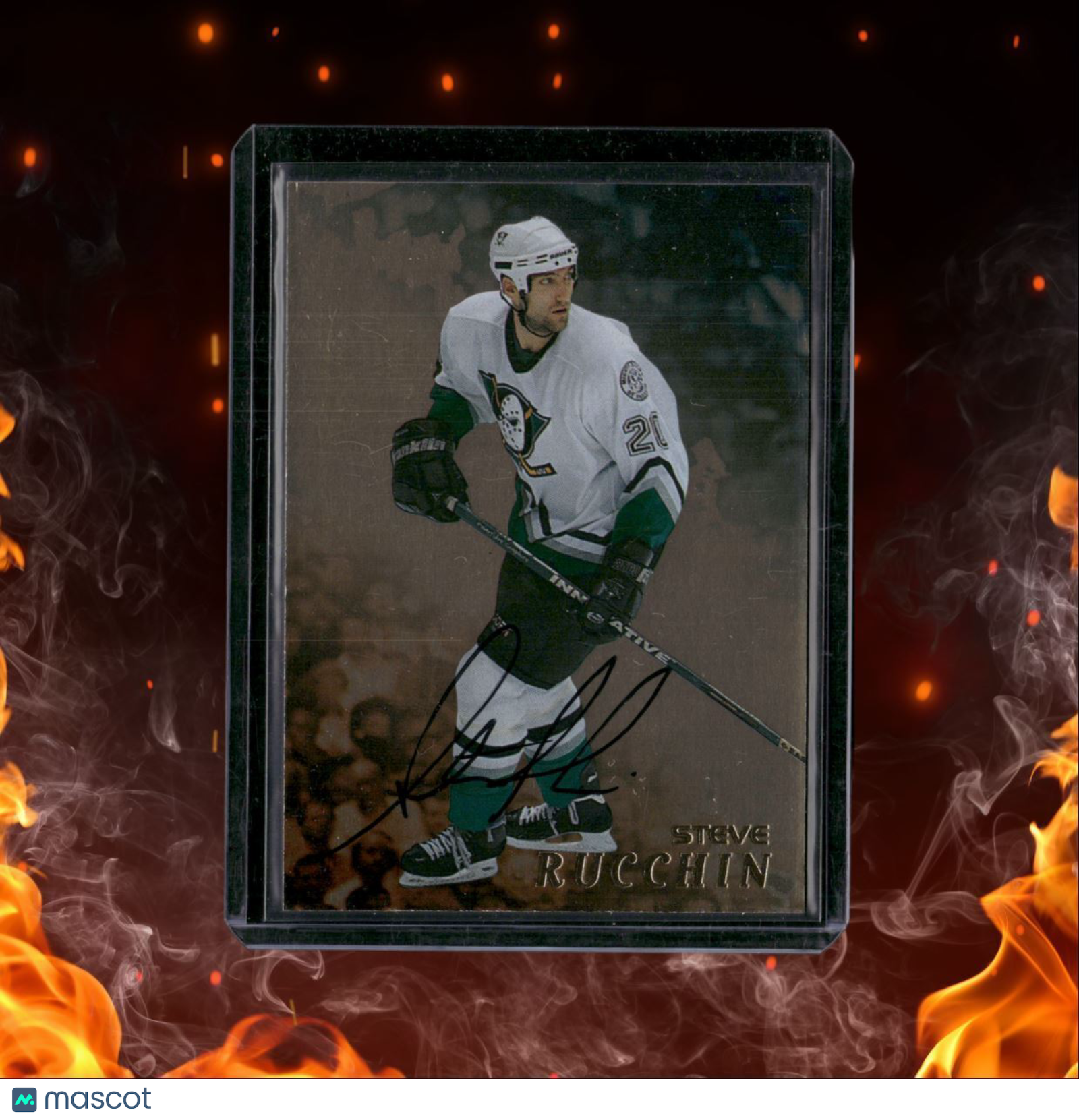 1998-99 Be a Player Autographs Steve Rucchin #151