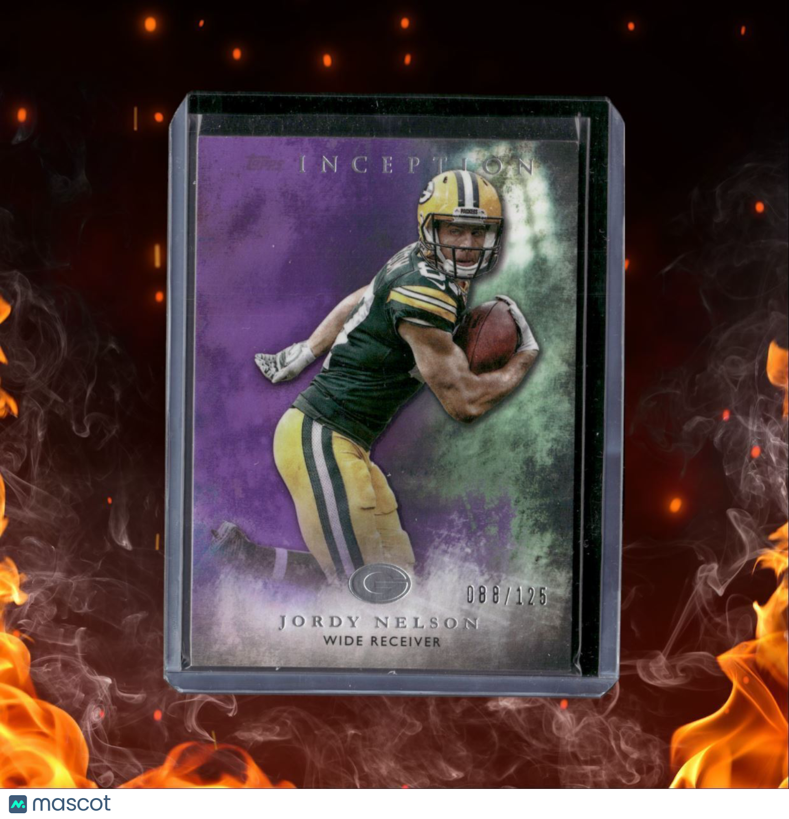2015 Topps Inception Jordy Nelson Purple 088/125 #23