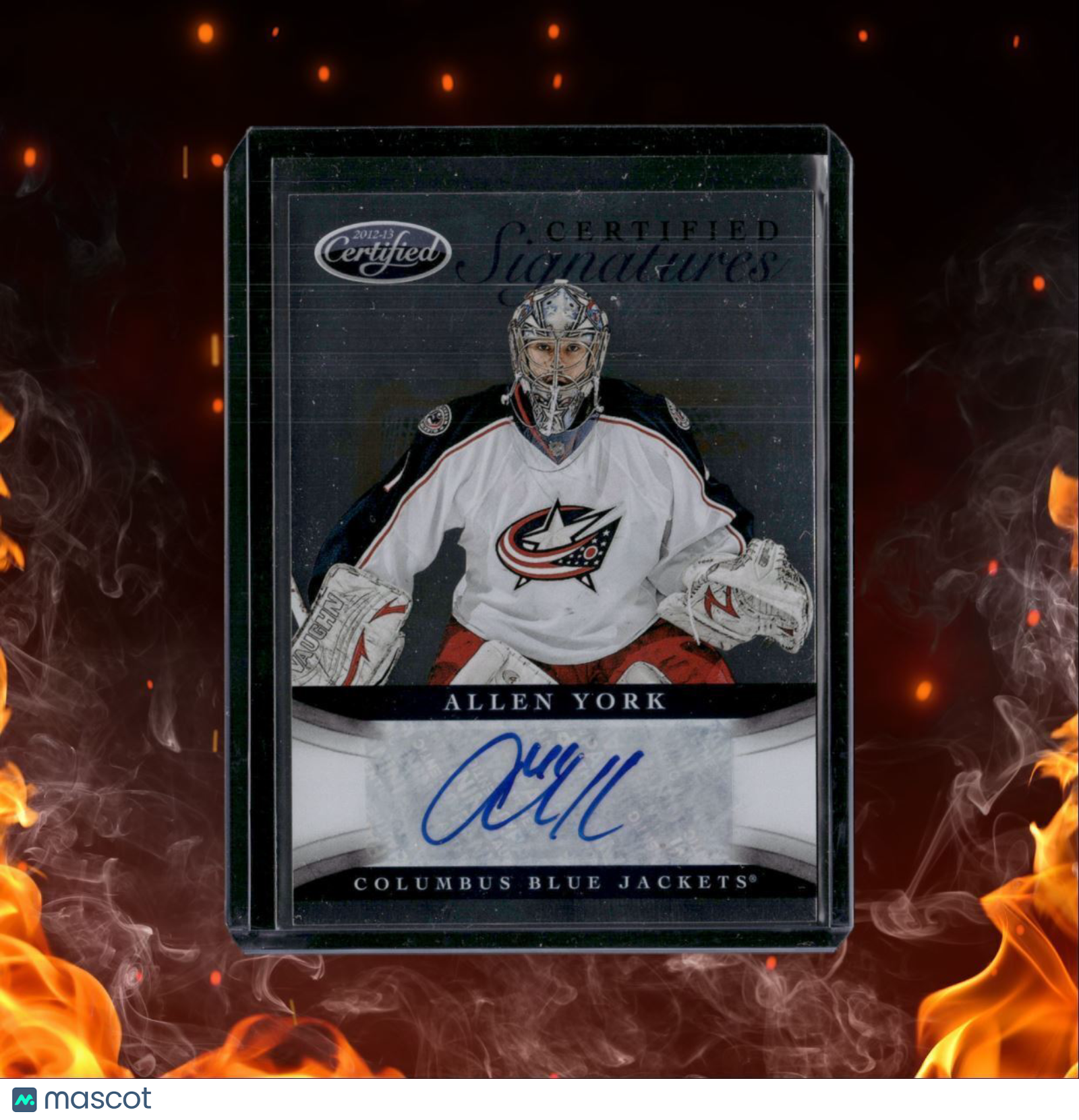 2012-13 Panini Certified Allen York Certified Signatures Auto #CS-AY