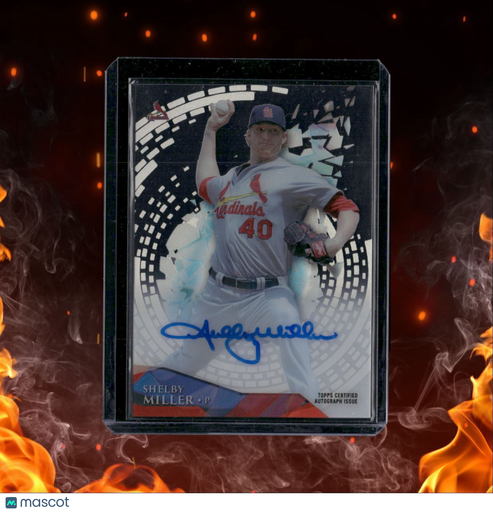 2014 Topps High Tek Shelby Miller Auto #HT-SM