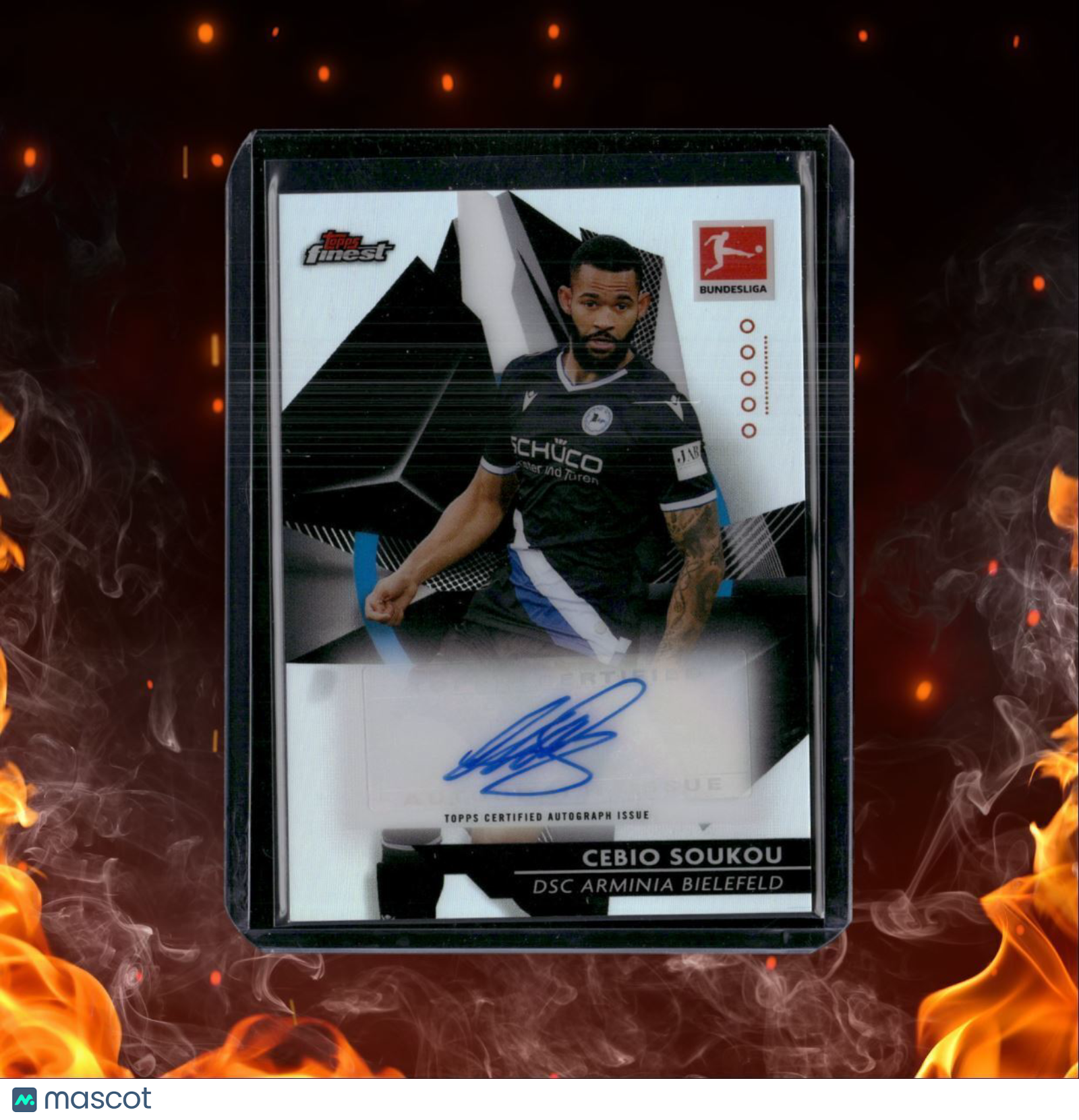 2021 Topps Finest Bundesliga Cebio Soukou Auto #21