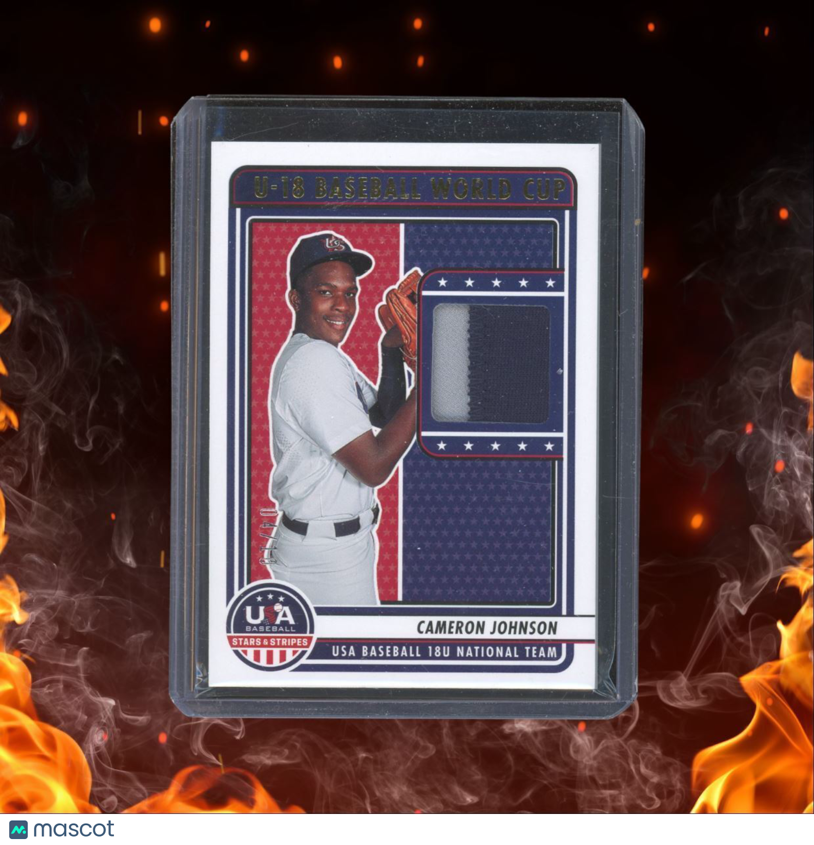 2023 Panini Stars & Stripes Red, White, Blue Cameron Johnson Relic Patch 04/10