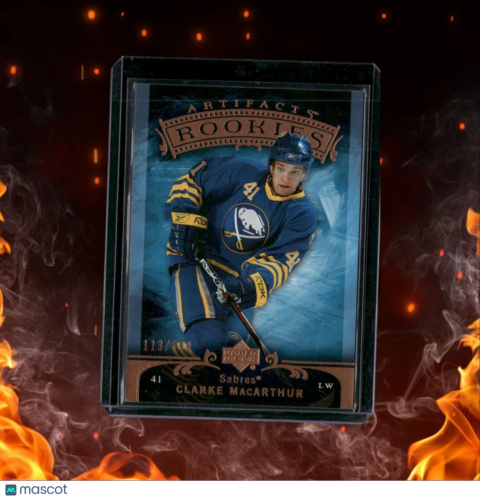 2006-07 Upper Deck Artifacts Clarke MacArthur Bronze Rookie 113/599 #272