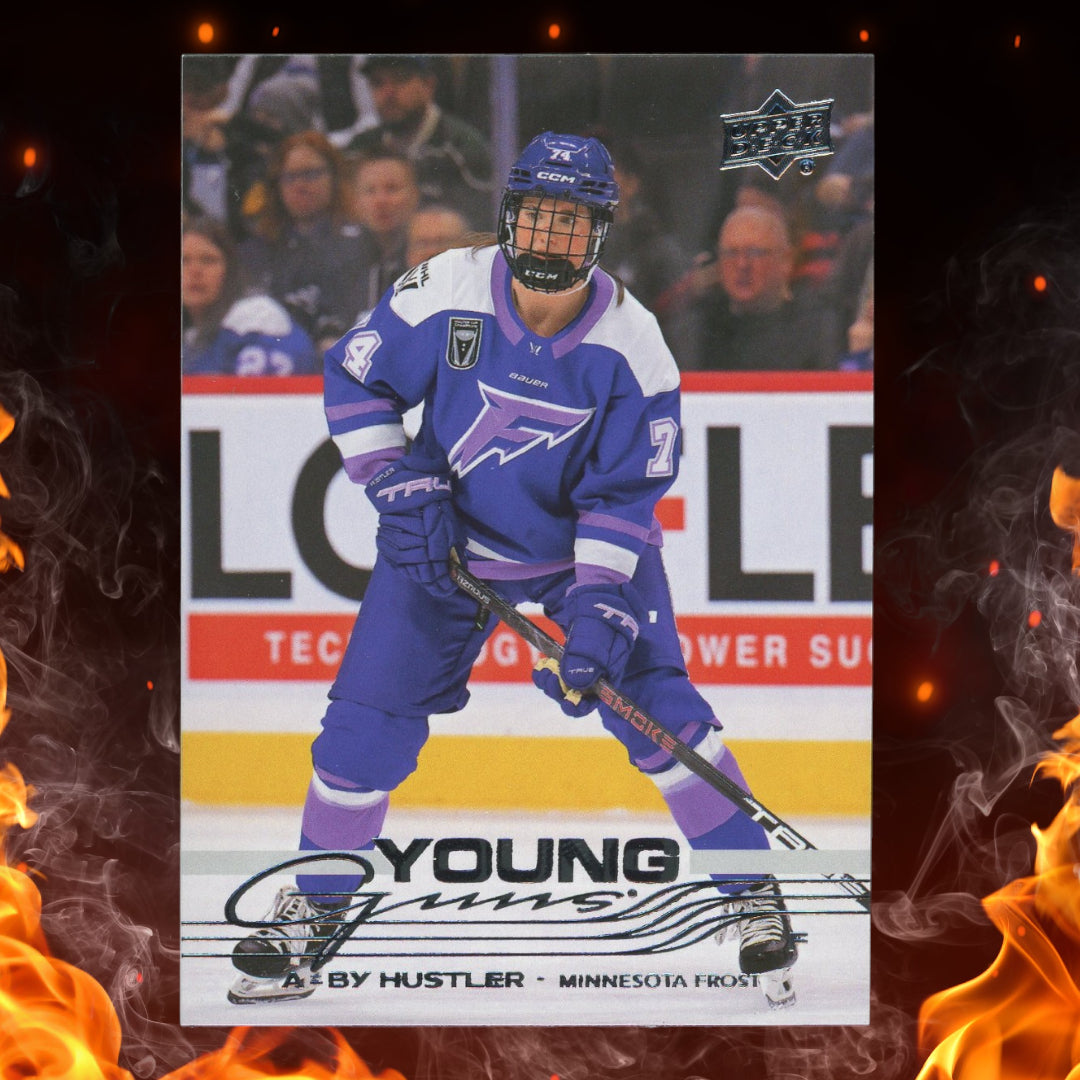 2025-26 Upper Deck PWHL Abby Hustler Young Guns Rookie #59