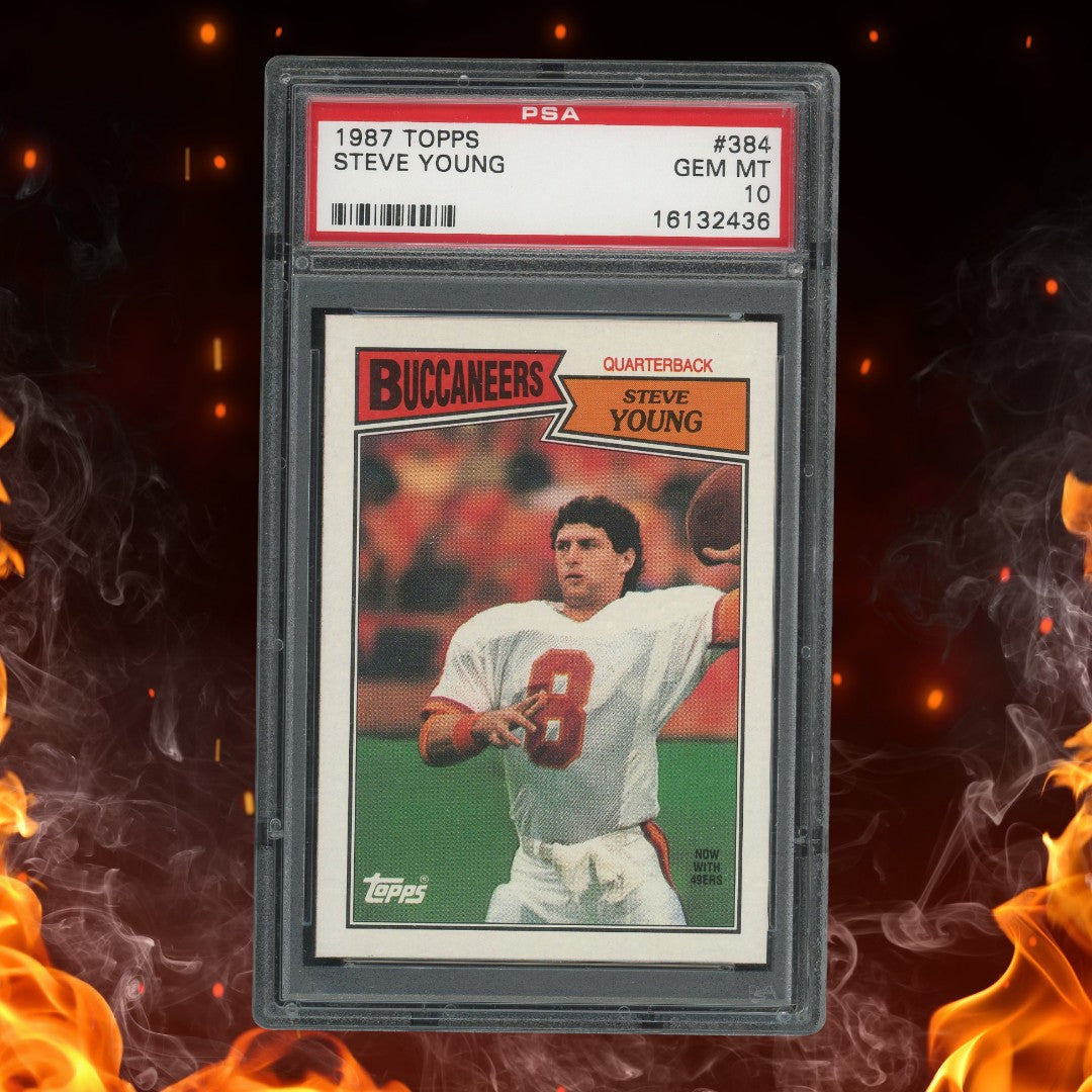 1987 Topps Steve Young #384 PSA 10