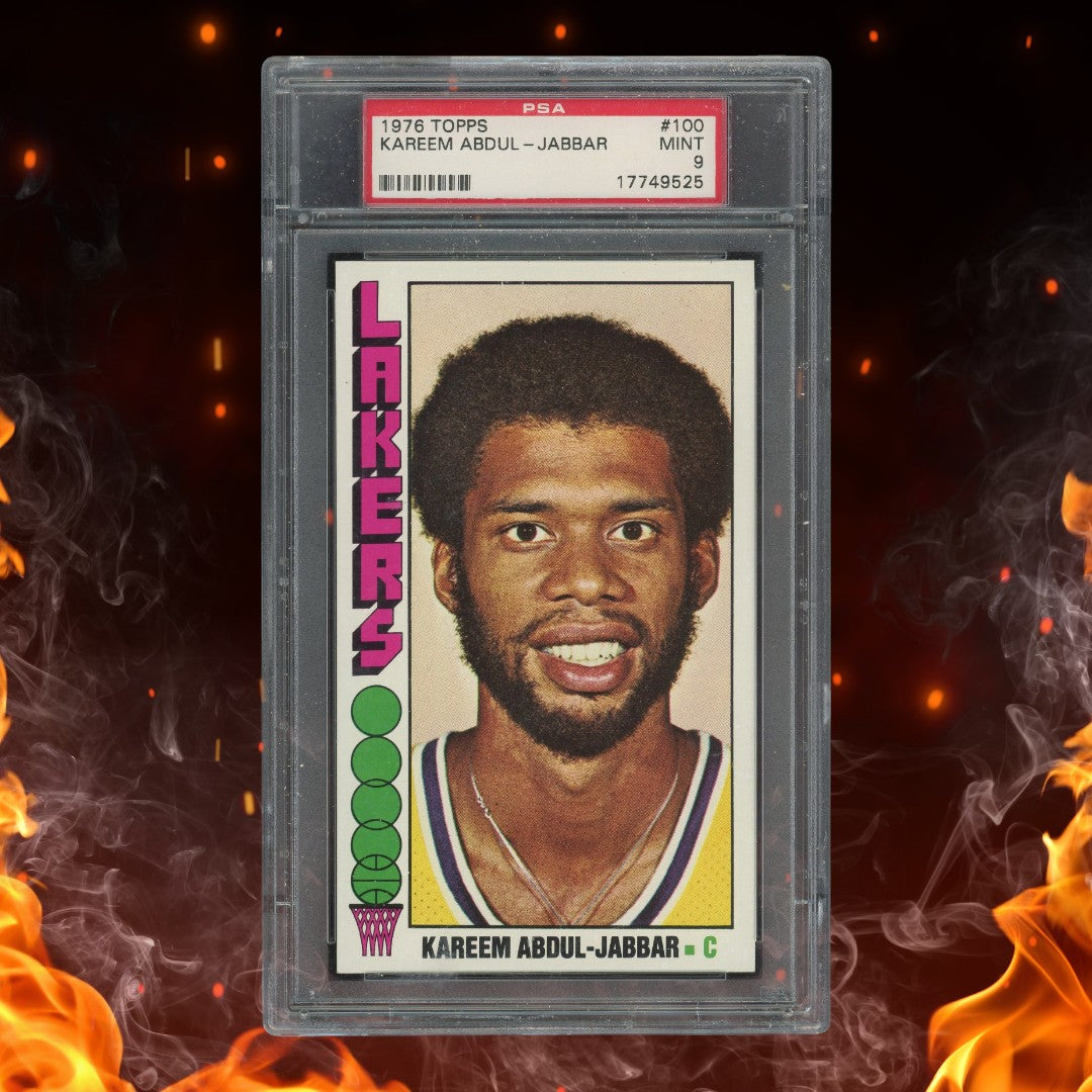 1976 Topps Kareem Abdul-Jabbar #100 PSA 9