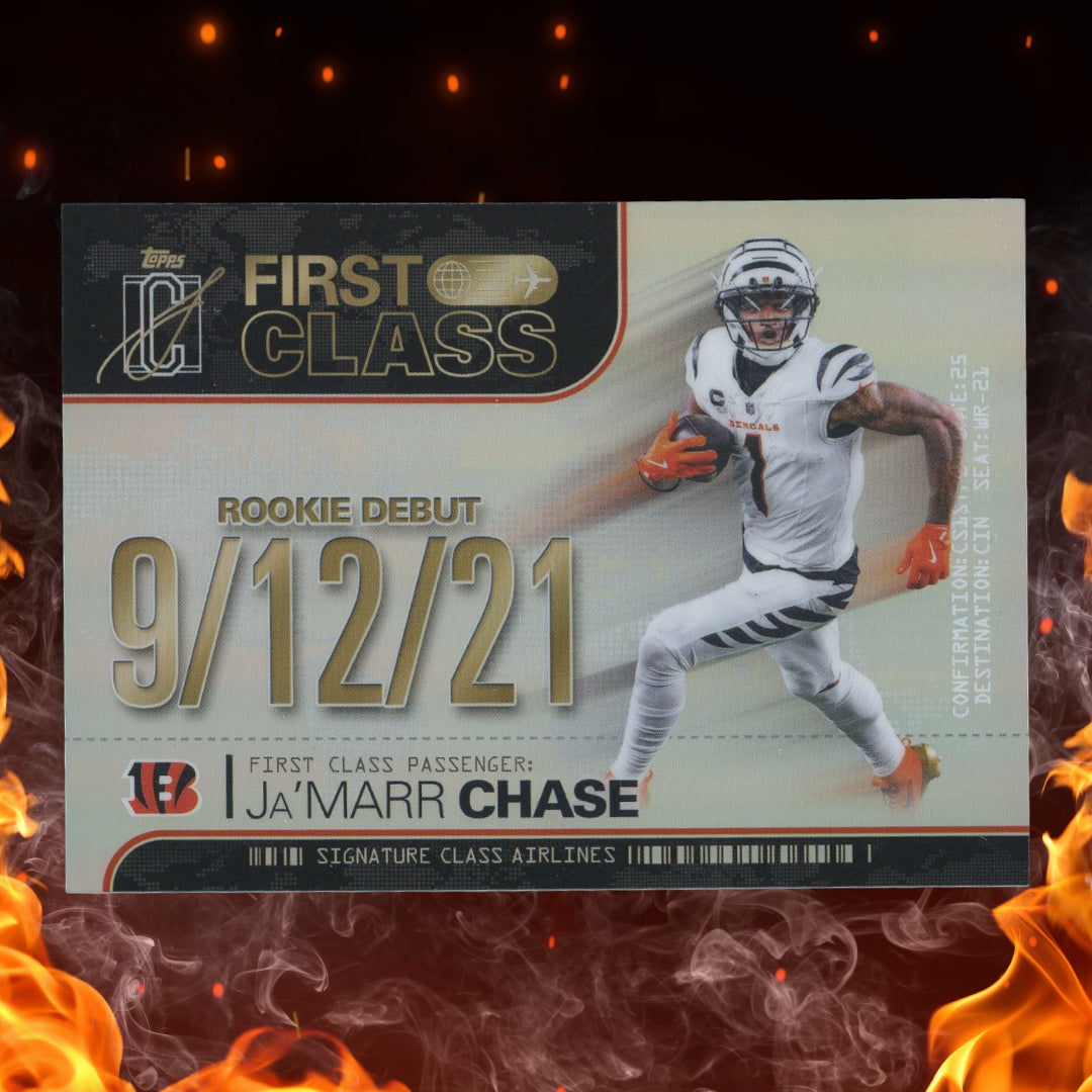 2025 Topps Signature Class Ja'Marr Chase First Class #FC-11
