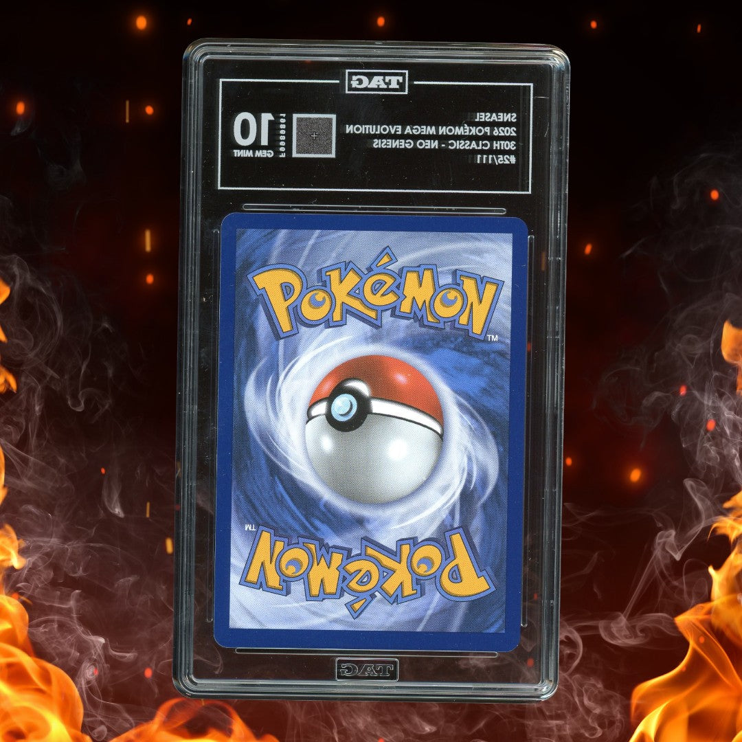 Pokemon 30Th Celebration Sneasel Holo Rare 25/111 TAG 10