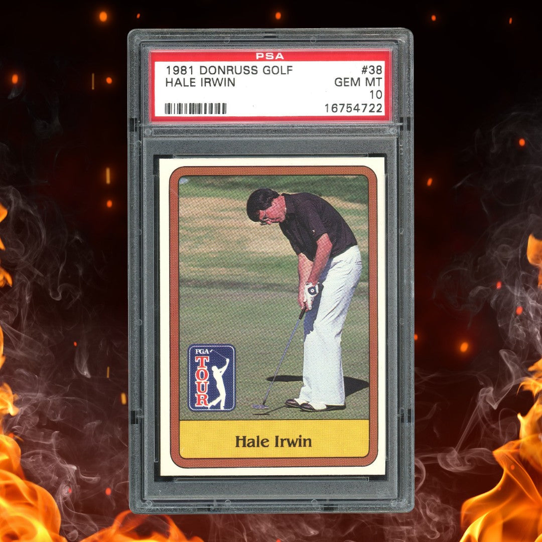 1981 Donruss Hale Irwin #38 PSA 10