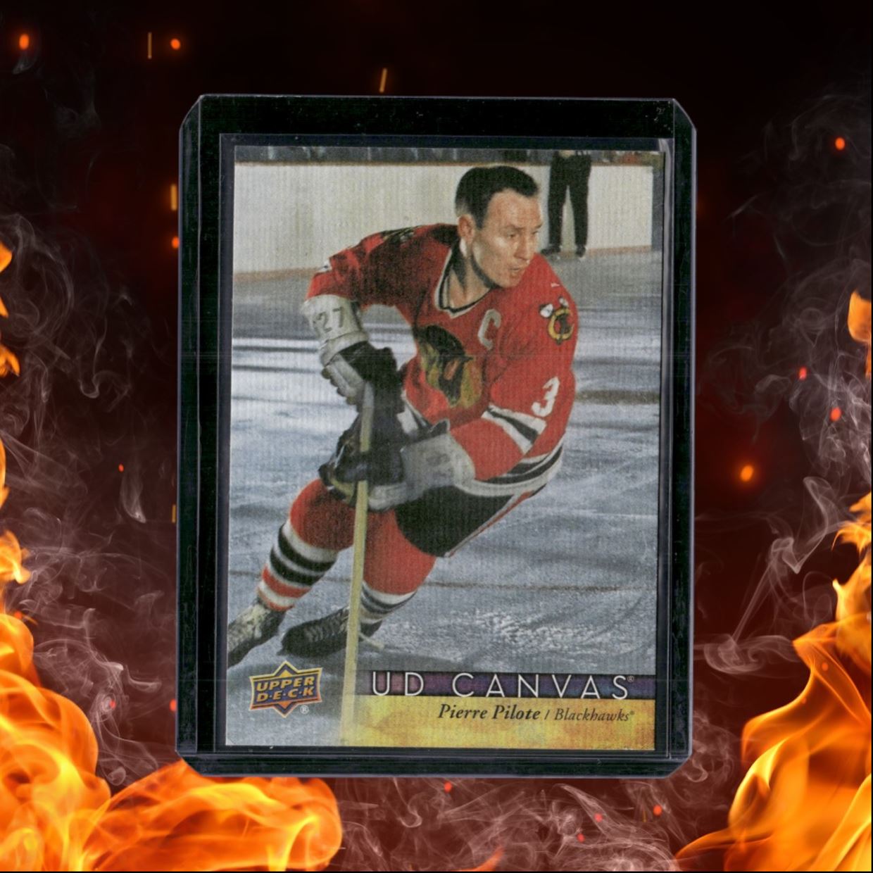 2017-18 Upper Deck Pierre Pilote UD Canvas Legends #C243
