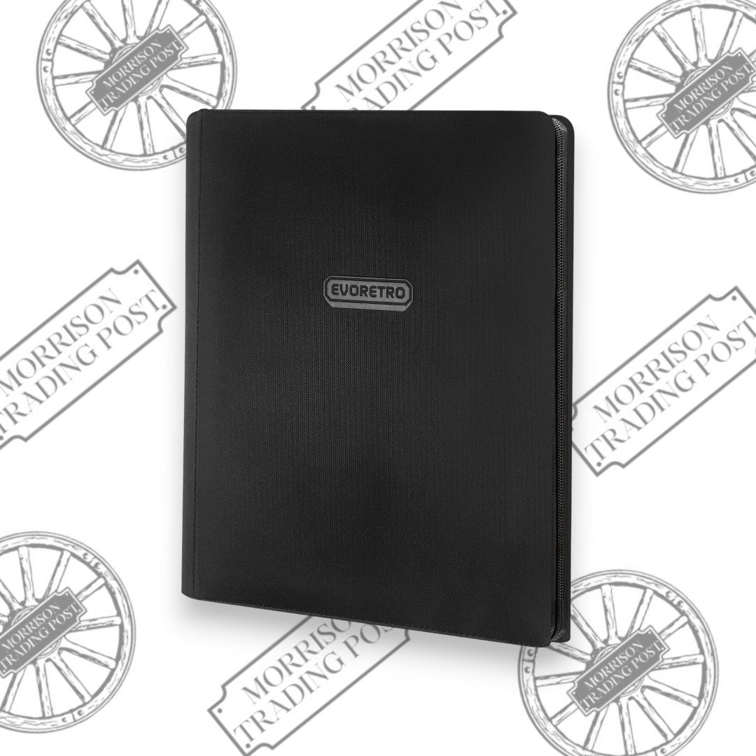 EVORETRO 9-Pocket Zip-Up Trading Card Binder