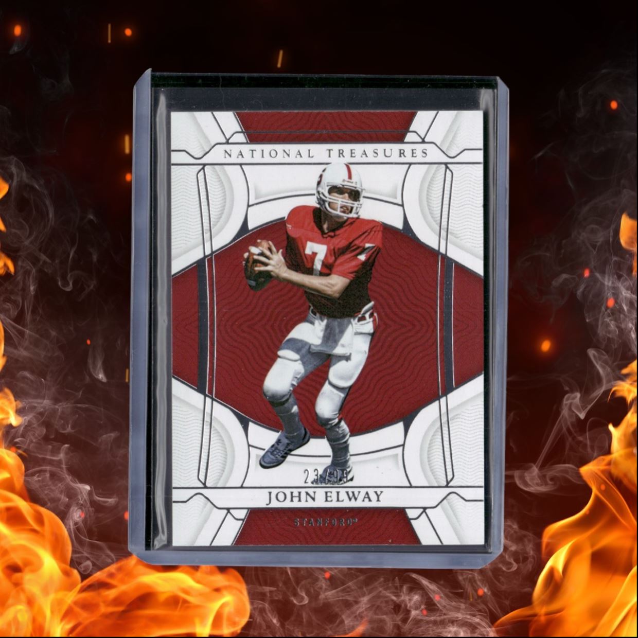 2022 Panini National Treasures Collegiate John Elway 23/99 #22