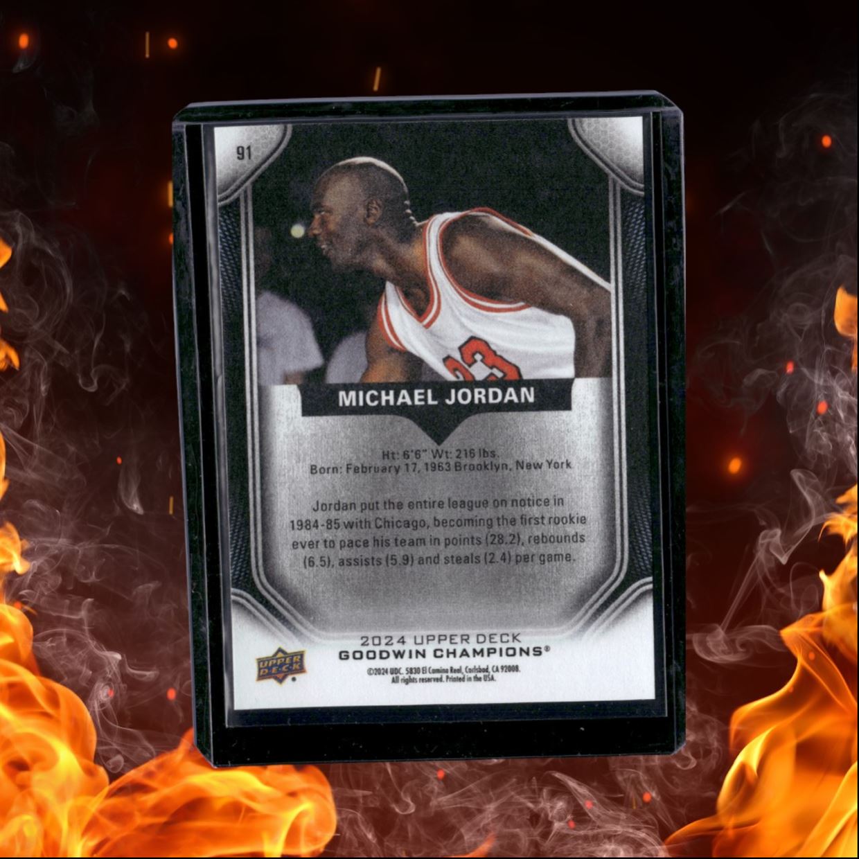 2024-25 Upper Deck Goodwin Champions Michael Jordan (G) #91